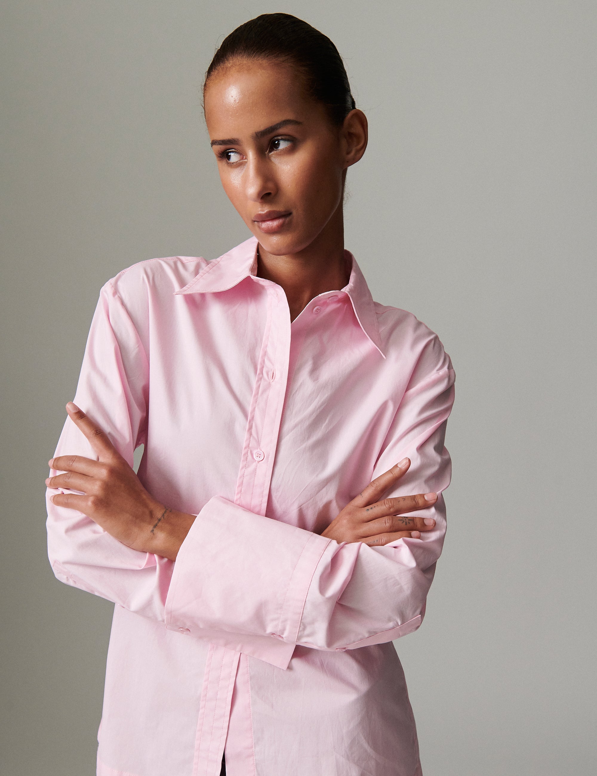 DAY Birger ét Mikkelsen Hooper - Solid cotton Shirts & Blouses 132806 PINK LADY
