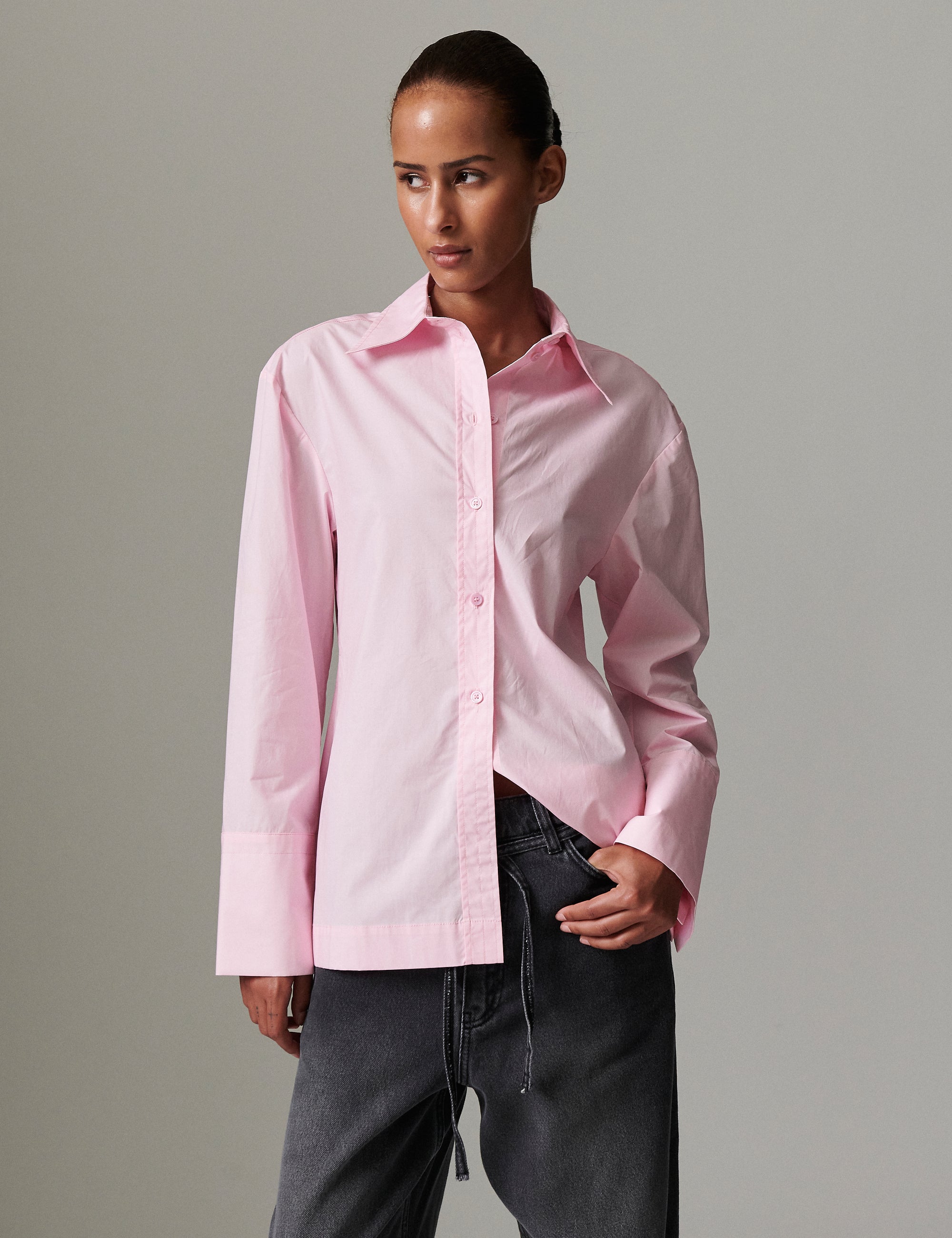 DAY Birger ét Mikkelsen Hooper - Solid cotton Shirts & Blouses 132806 PINK LADY