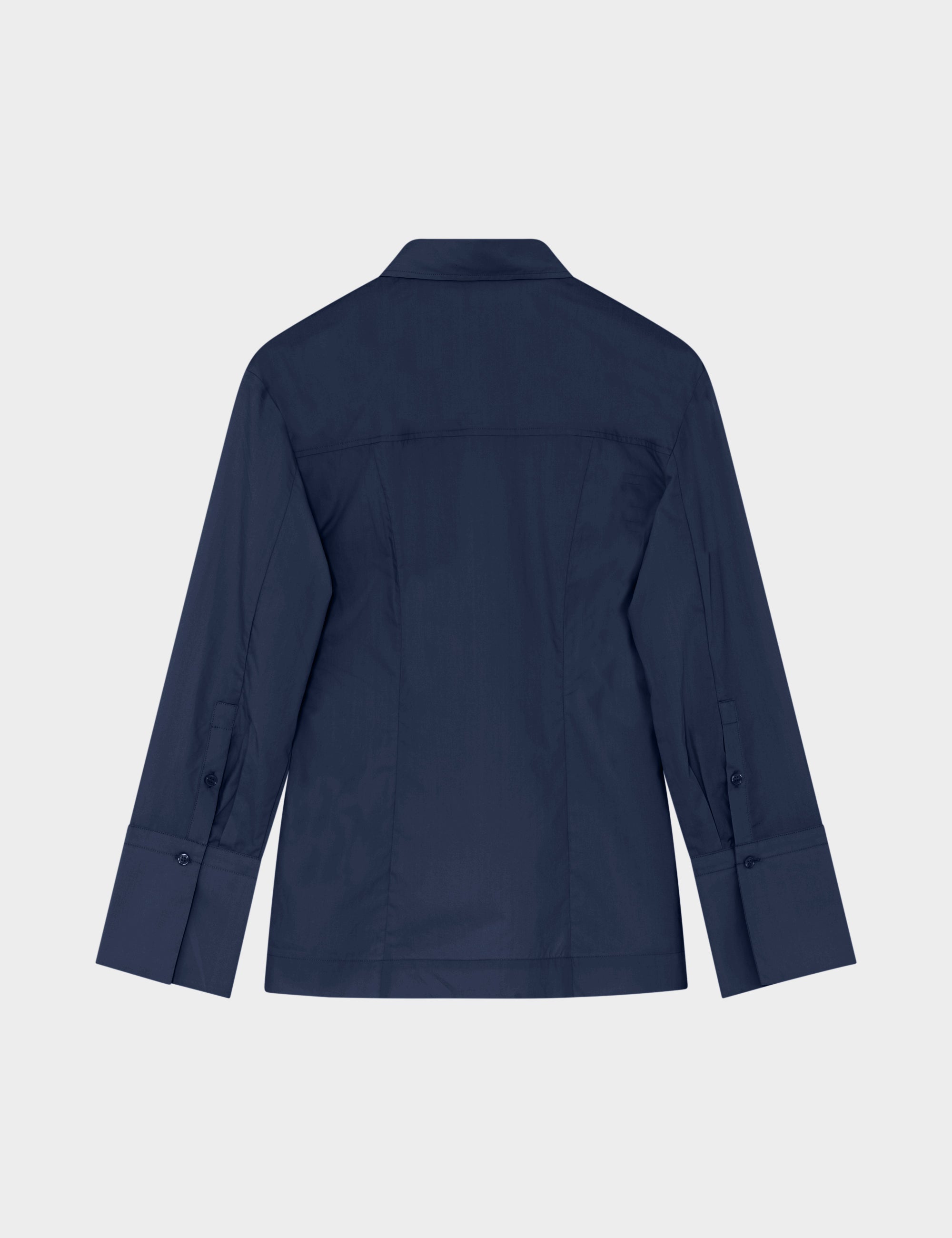 DAY Birger ét Mikkelsen Hooper - Solid cotton Shirts & Blouses 194020 DARK SAPPHIRE.