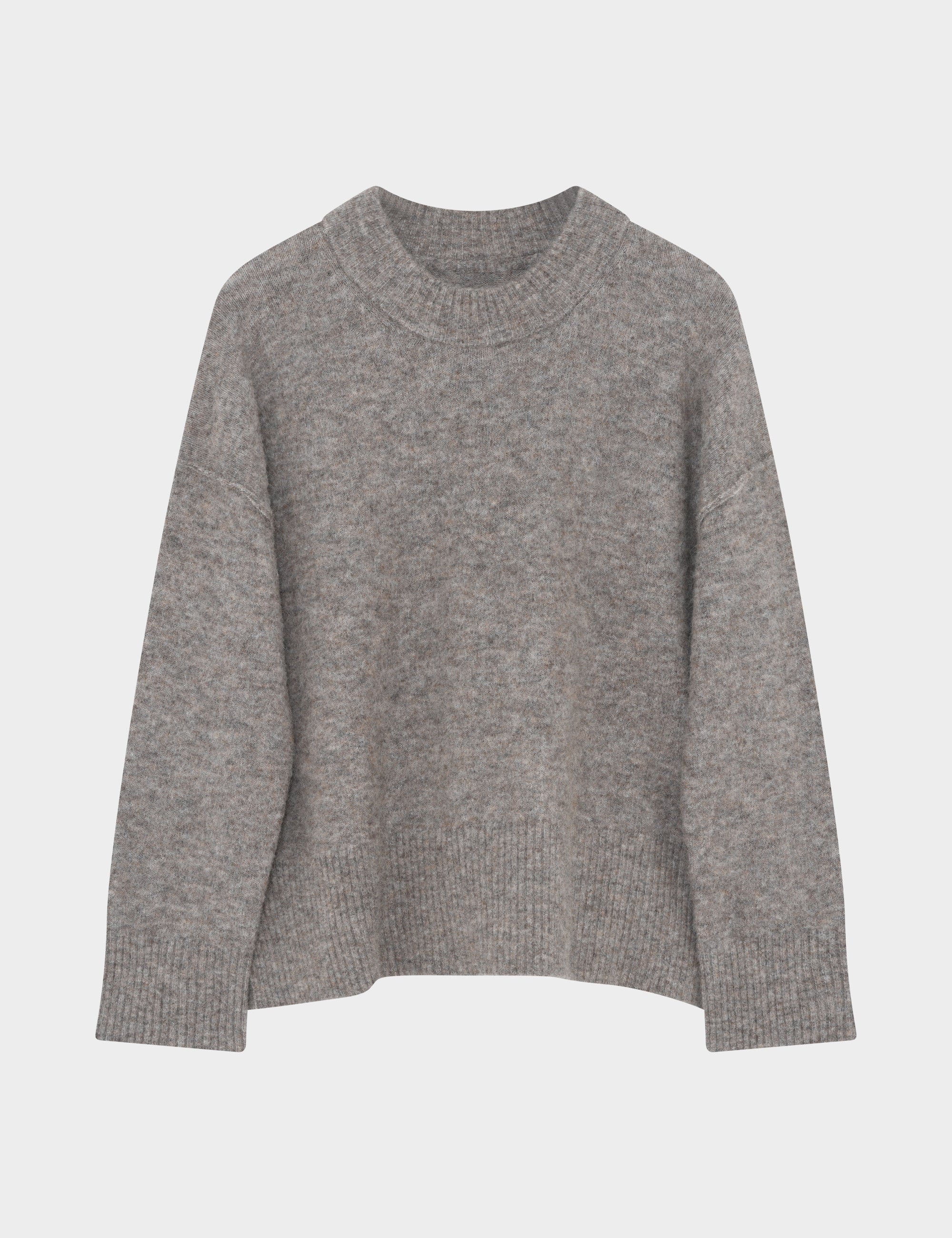 DAY Birger ét Mikkelsen Josie - Cozy Days Pullover 500149 LIGHT ESPRESSO MELANGE