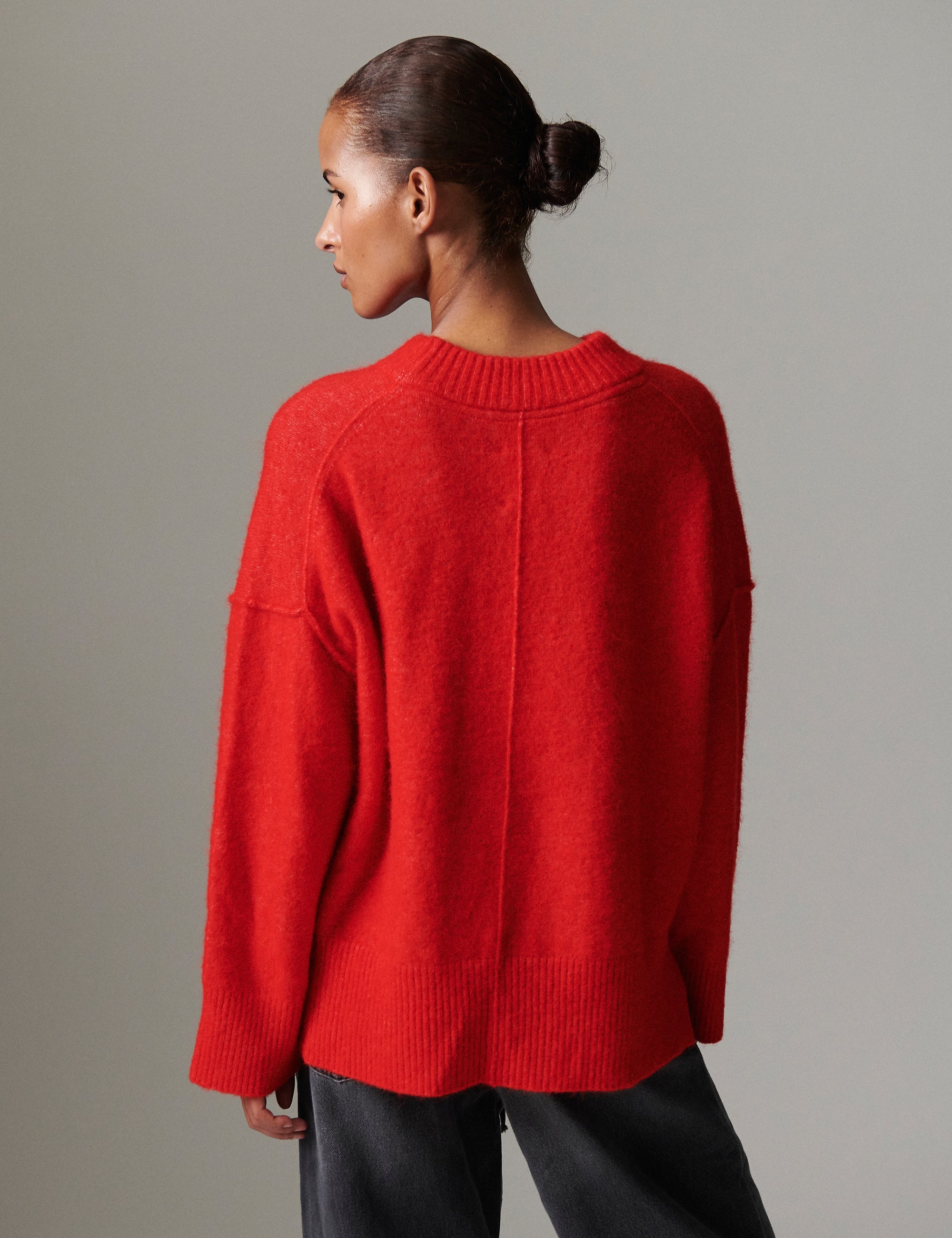 DAY Birger ét Mikkelsen Josie - Cozy Days Pullover 181664 FIERY RED.