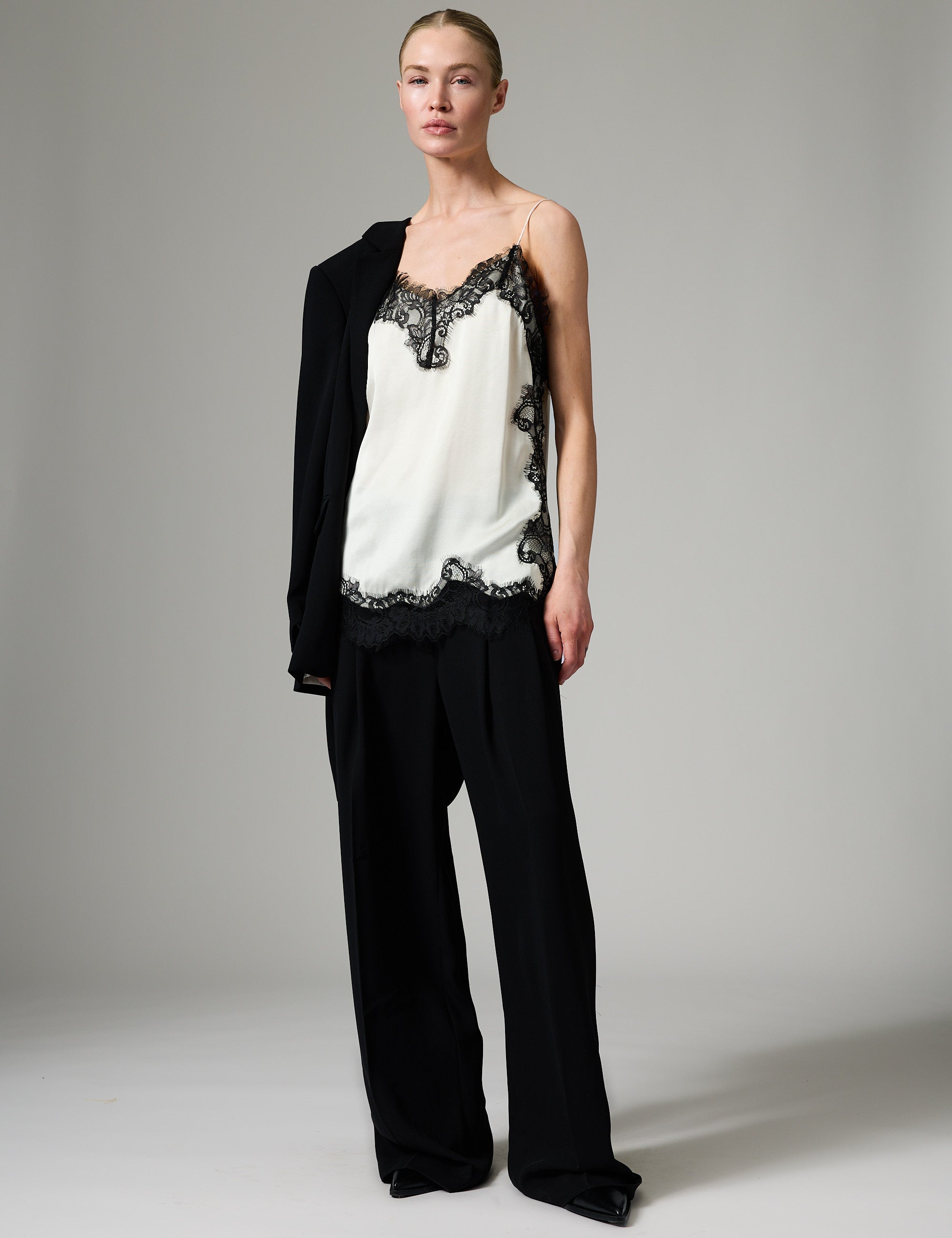 DAY Birger ét Mikkelsen Lacey - Fluid Viscose - Top Top 110104 Vanilla Ice