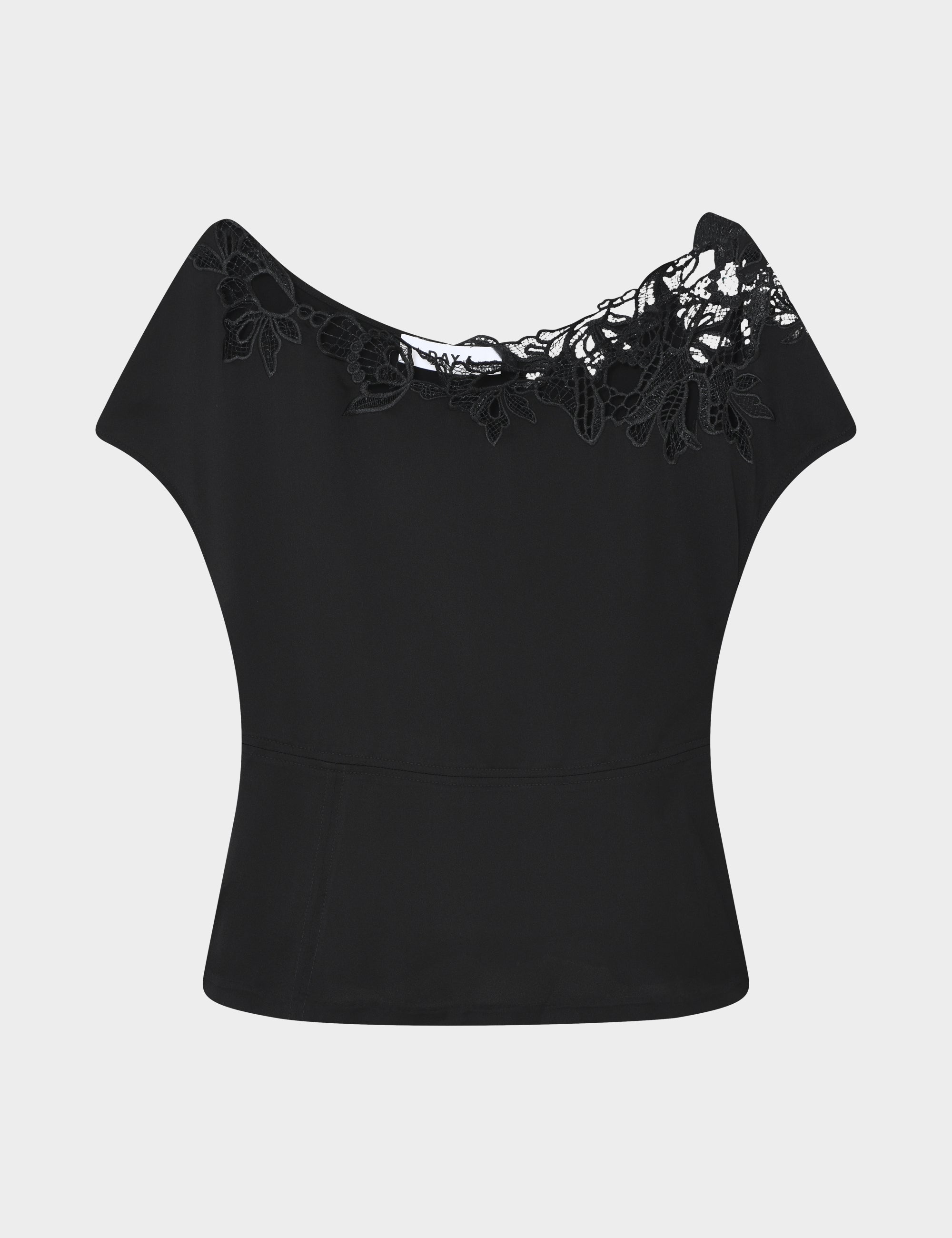 DAY Birger ét Mikkelsen Lesto - Matte Crepe - Top Top 190303 Black