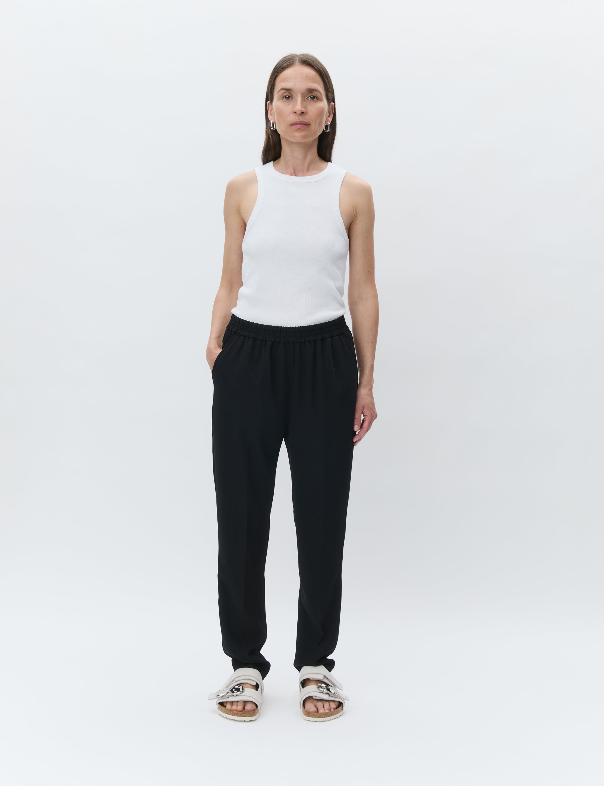 DAY Birger ét Mikkelsen Malin - Classic Gabardine Pants 190303 Black