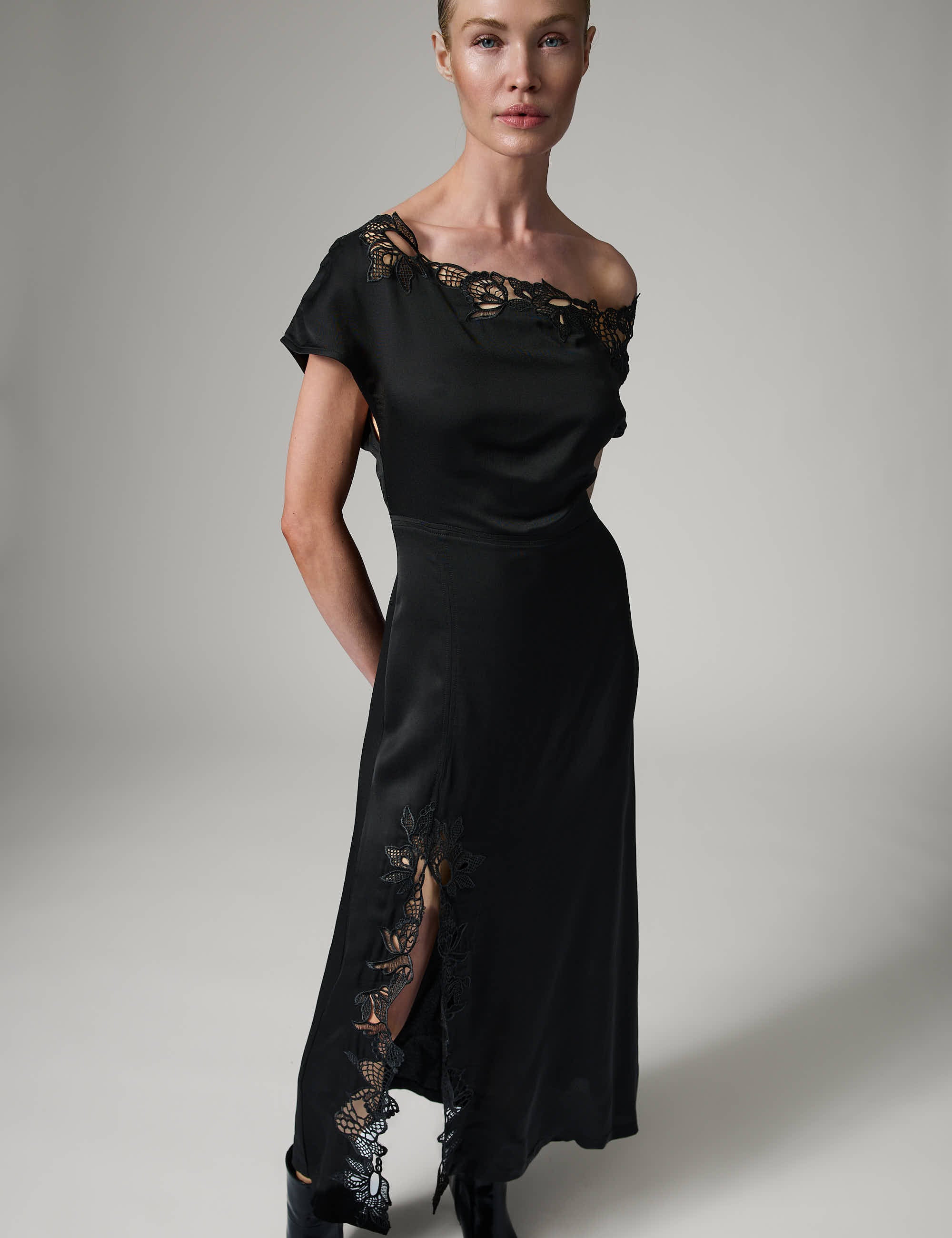 DAY Birger ét Mikkelsen Mary - Matte Crepe - Dress Dress 190303 Black
