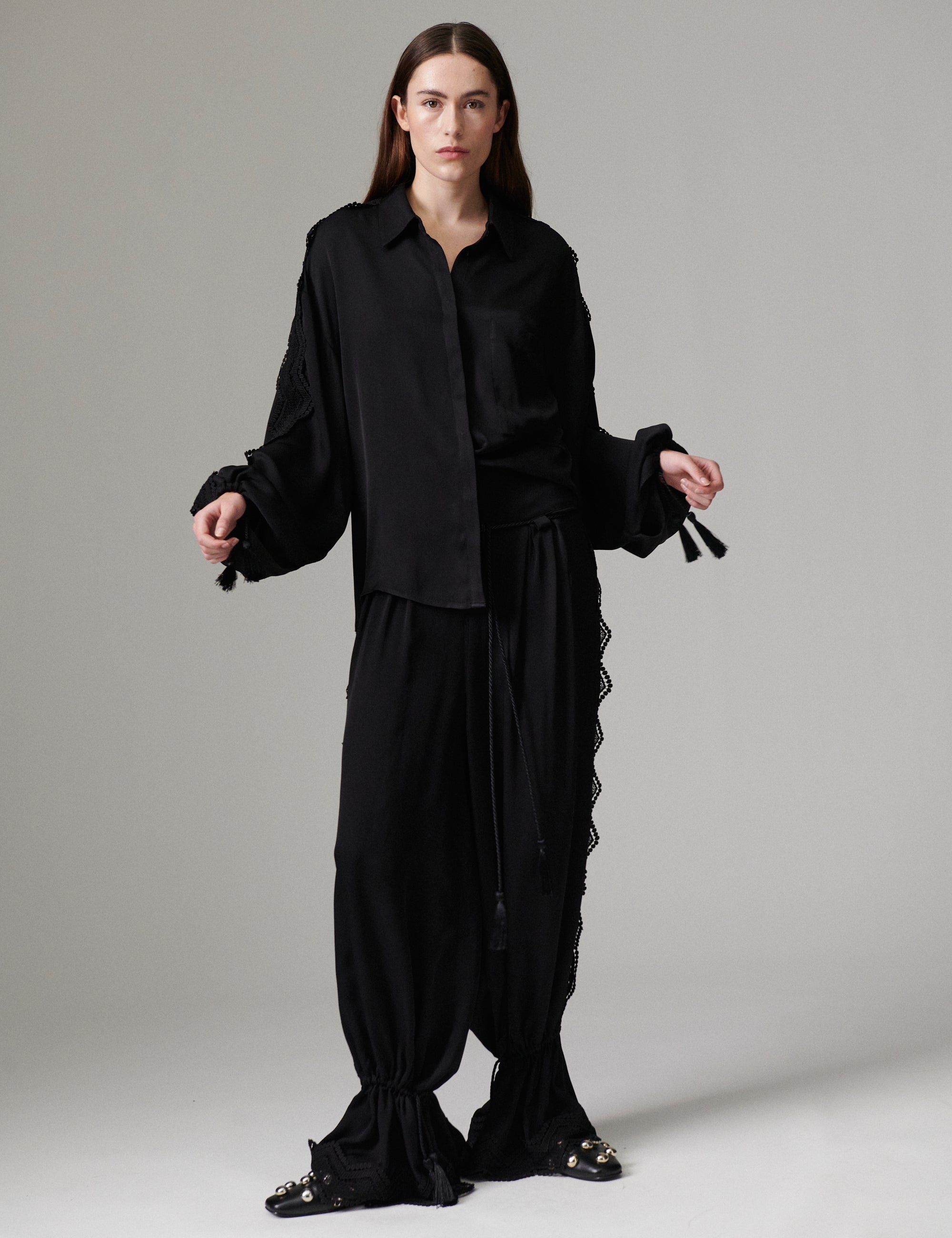 DAY Birger ét Mikkelsen Mikana - Matte Crepe - Blouse Blouse 190303 Black
