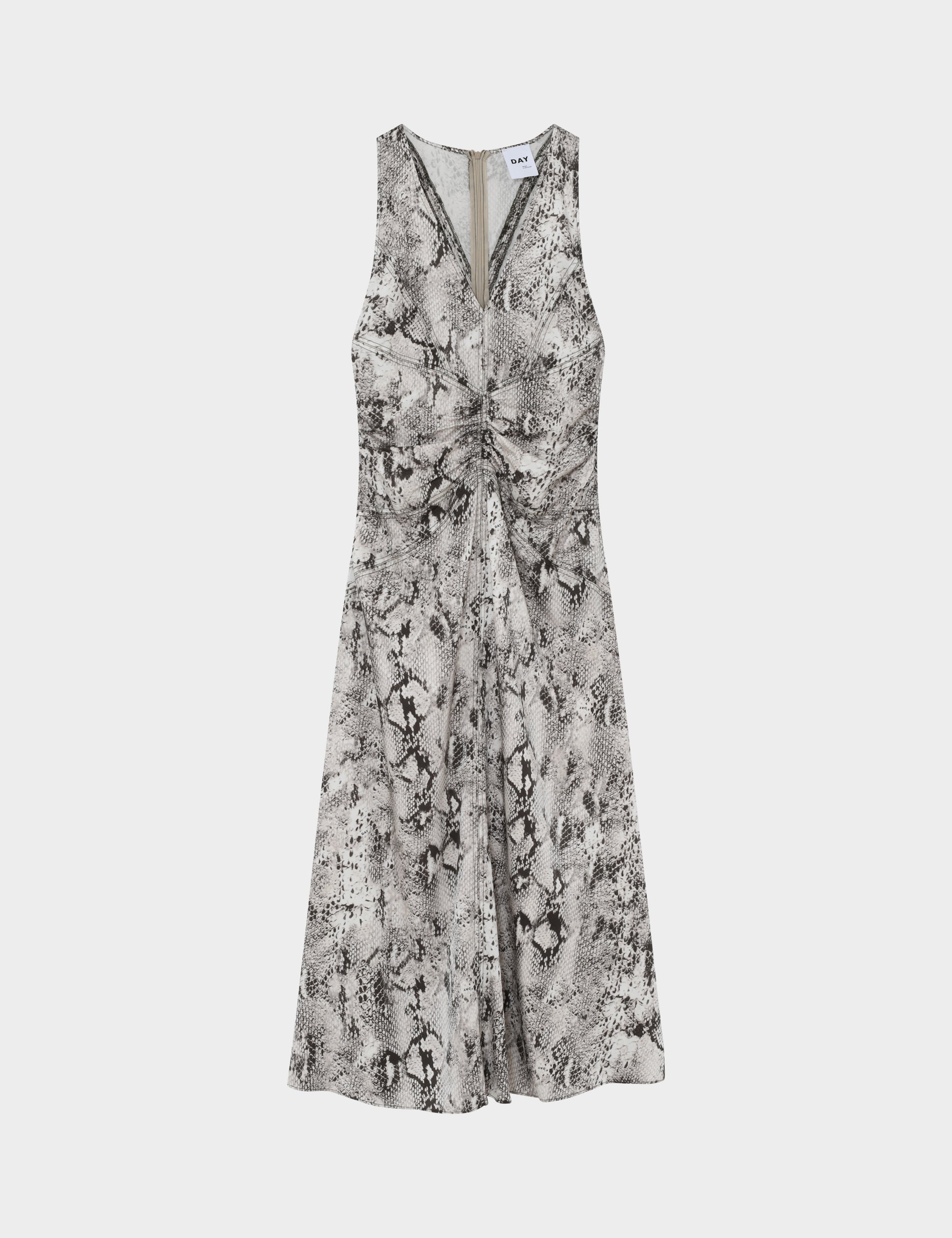 DAY Birger ét Mikkelsen Mino -Viscose Stretch Dress 500170 SNAKEY