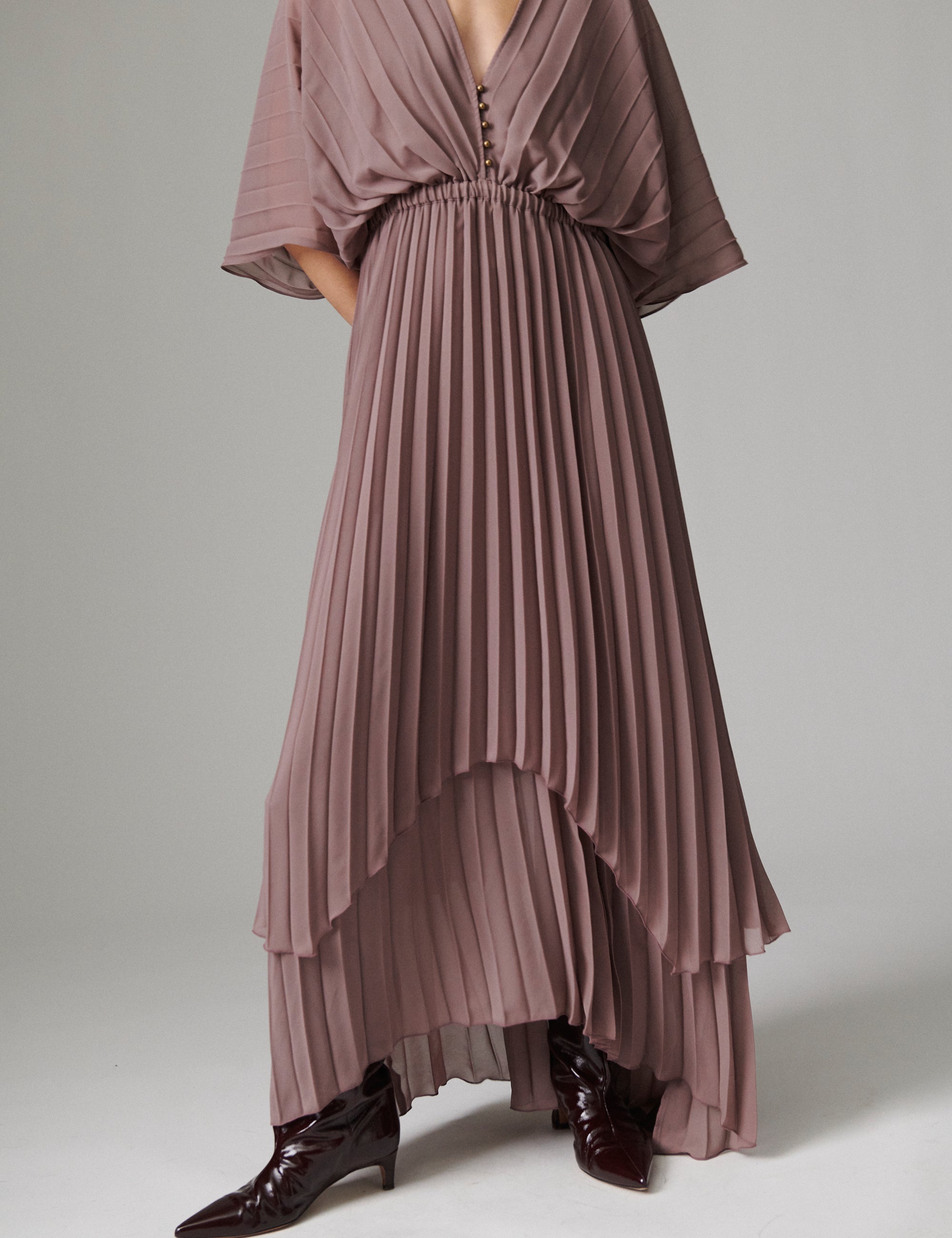 DAY Birger ét Mikkelsen Miru - Day Chiffon - Dress Dress 181807 TWILIGHT MAUVE