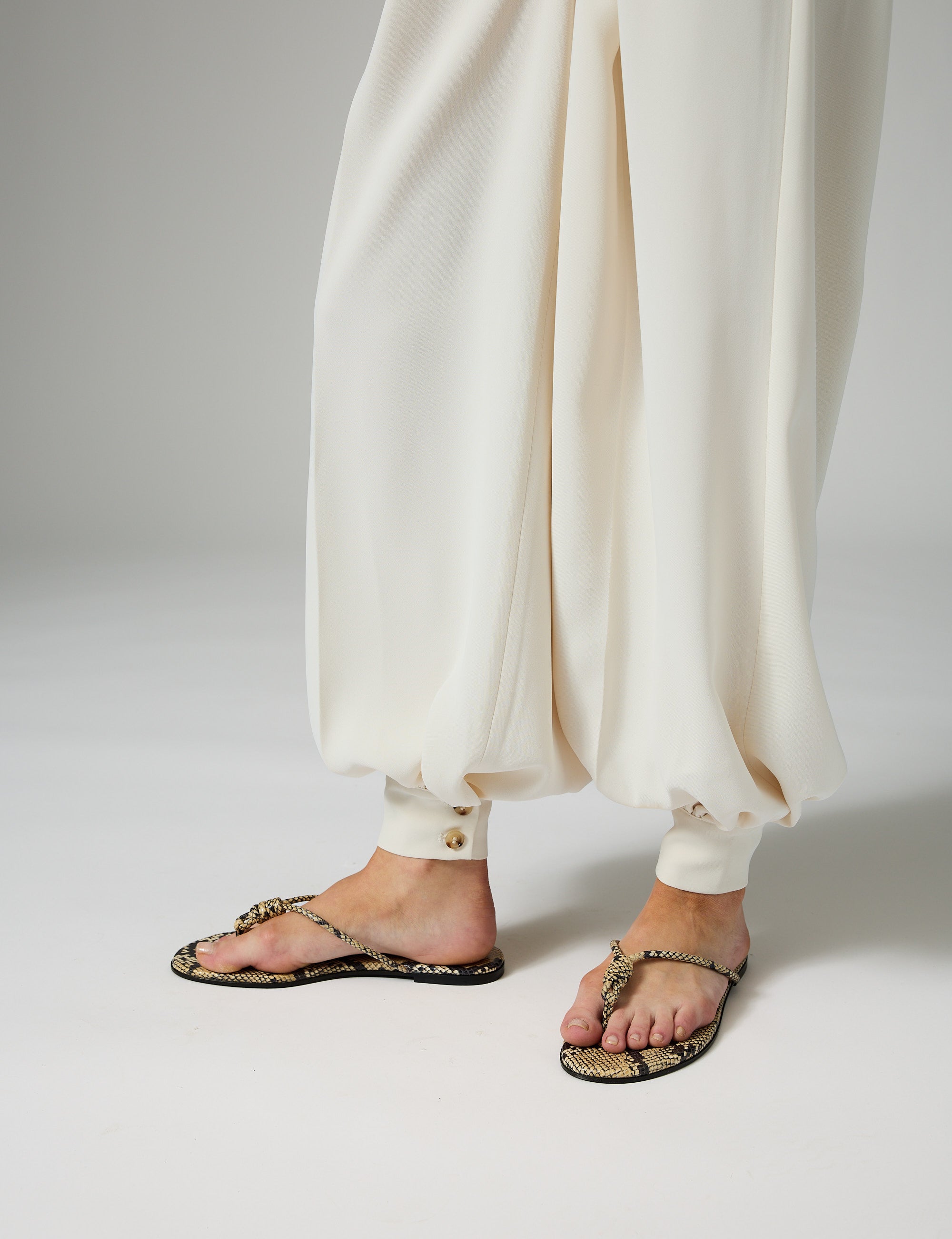 DAY Birger ét Mikkelsen Oda - Classic Gabardine Pants 01002 Ivory Shade