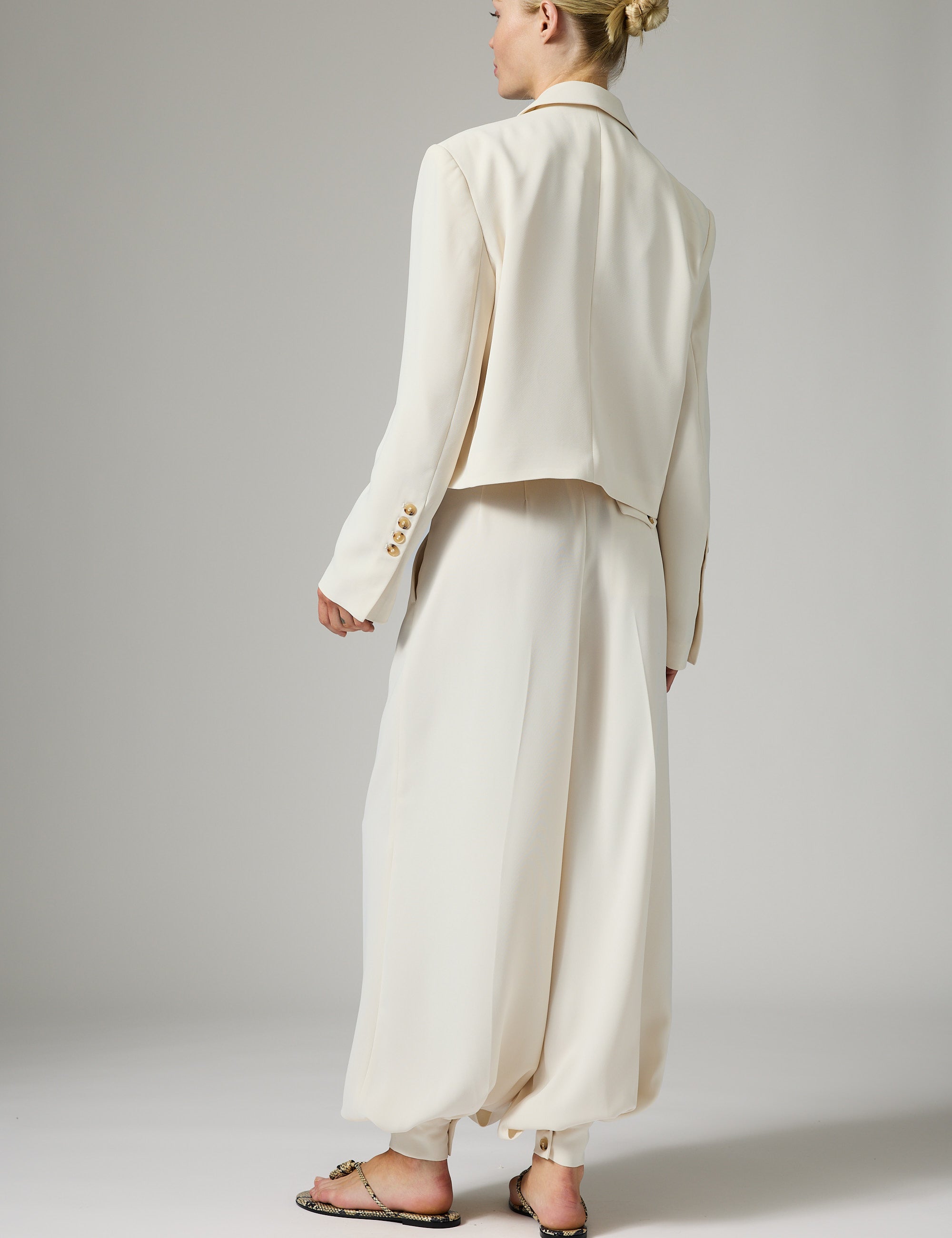 DAY Birger ét Mikkelsen Oda - Classic Gabardine - Pants Pants 01002 Ivory Shade