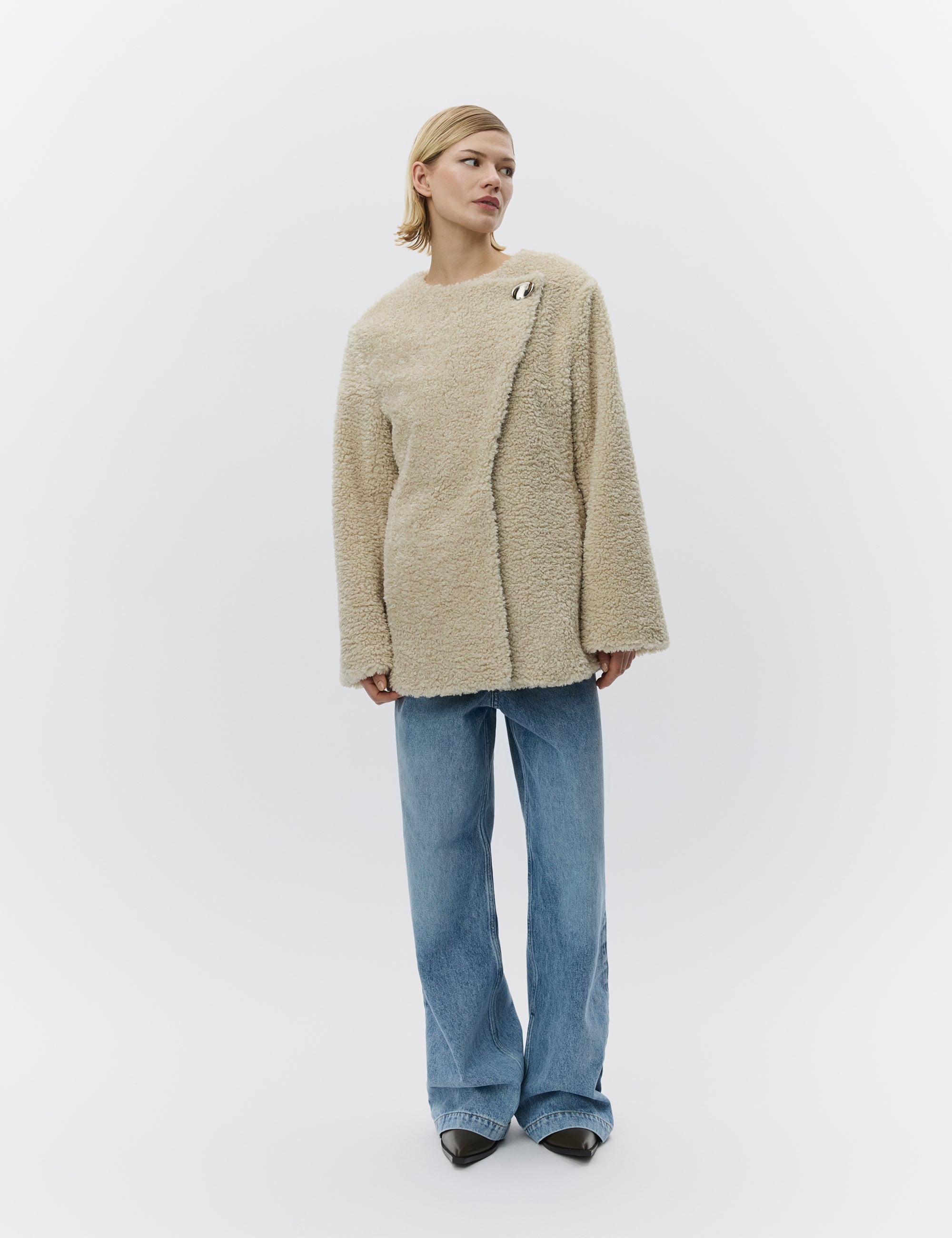 DAY Birger ét Mikkelsen Palle - Modern Fluff Jacket 120110 PISTACHIO SHELL.
