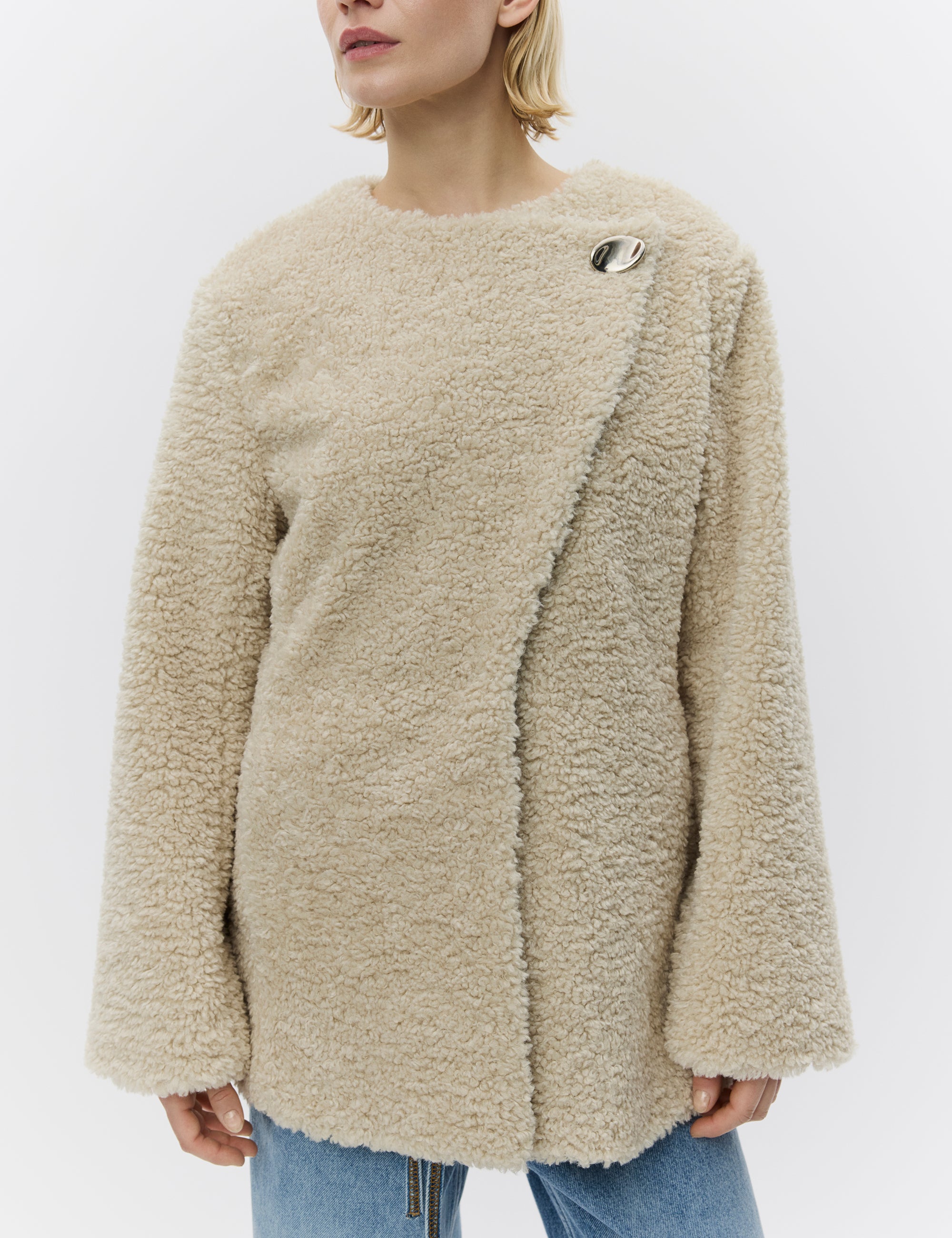 DAY Birger ét Mikkelsen Palle - Modern Fluff Jacket 120110 PISTACHIO SHELL.