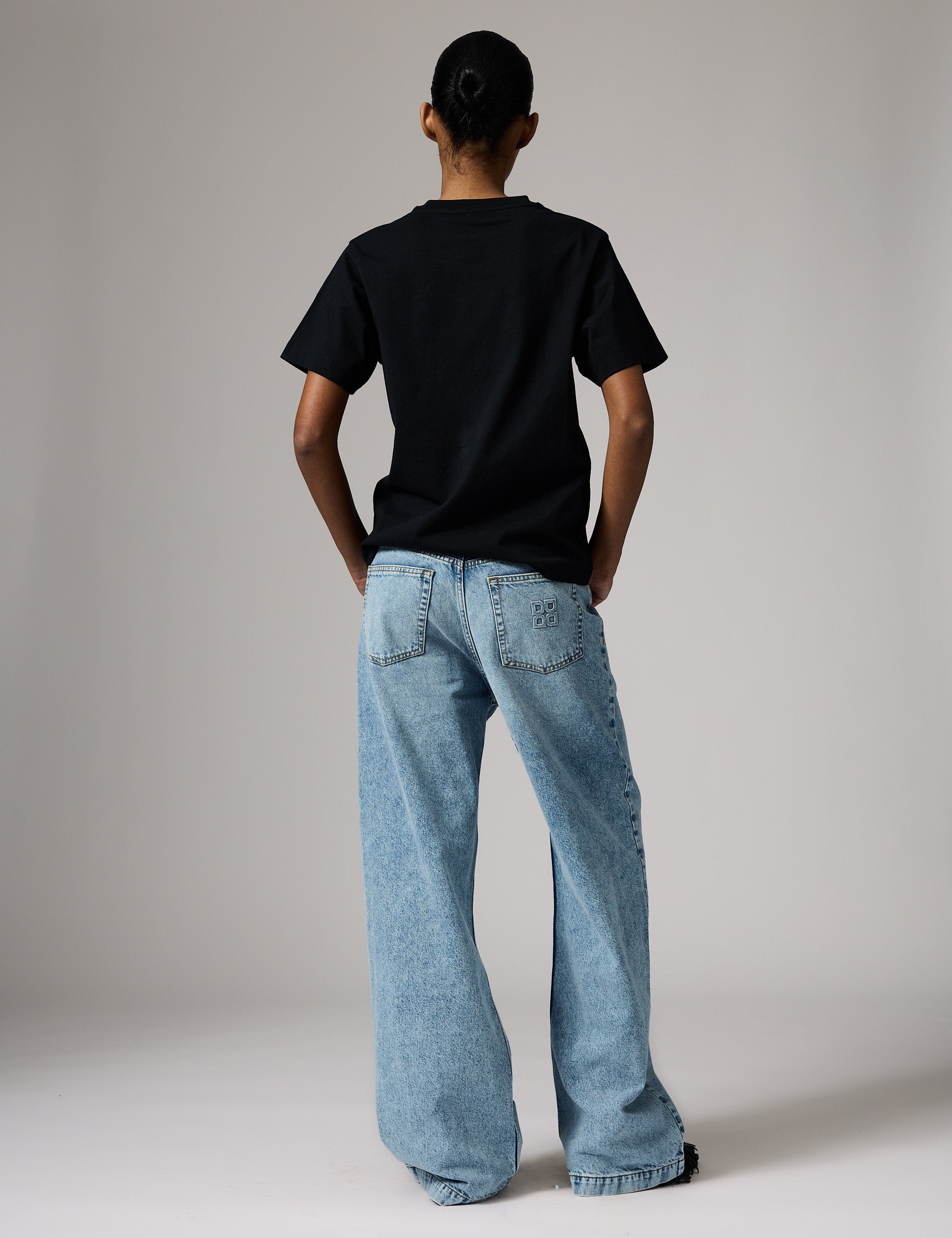 DAY Birger ét Mikkelsen Parry - Heavy Jersey T-shirt 190303 Black