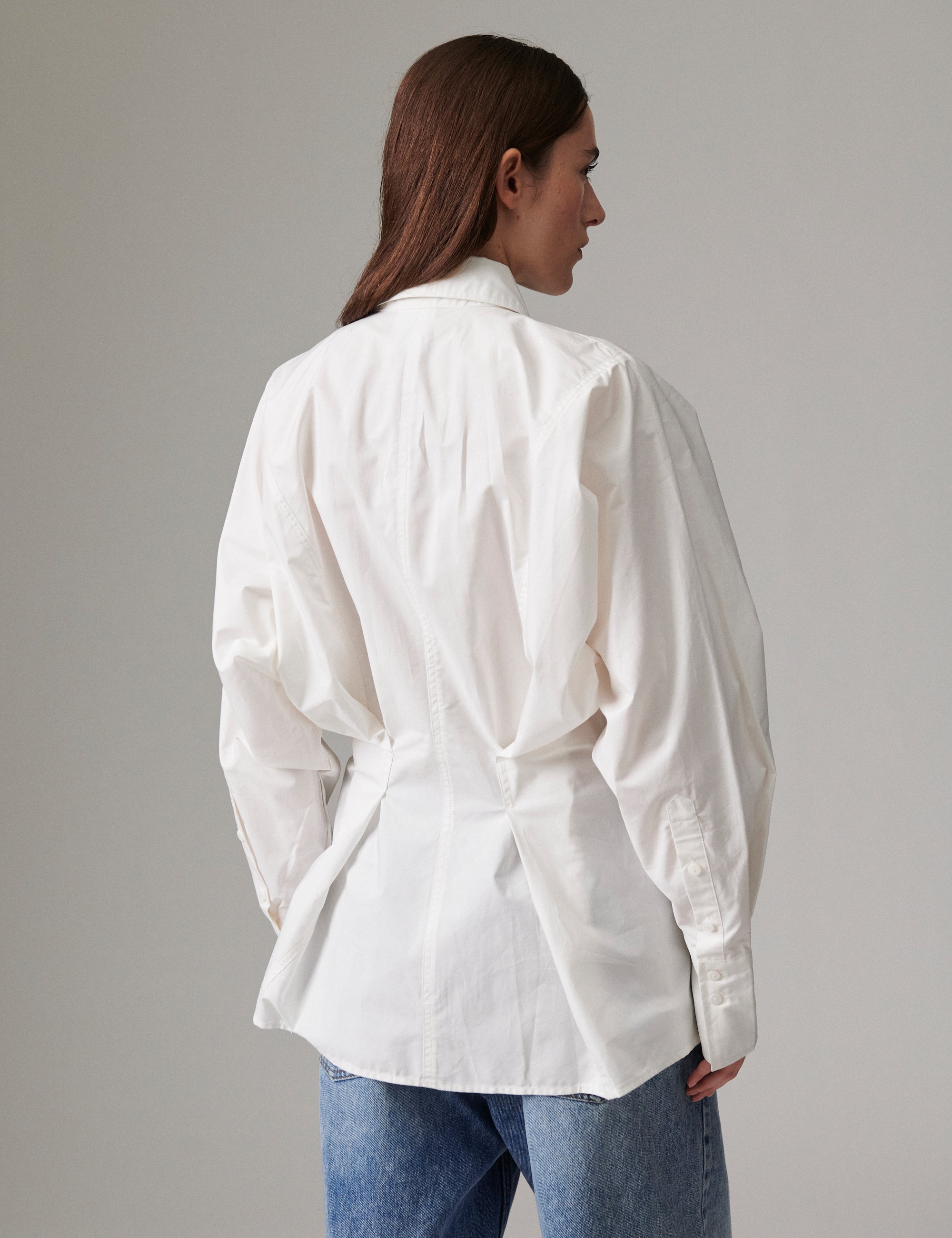 DAY Birger ét Mikkelsen Pixie - Poplina - Shirt Shirt 114001 Brilliant White