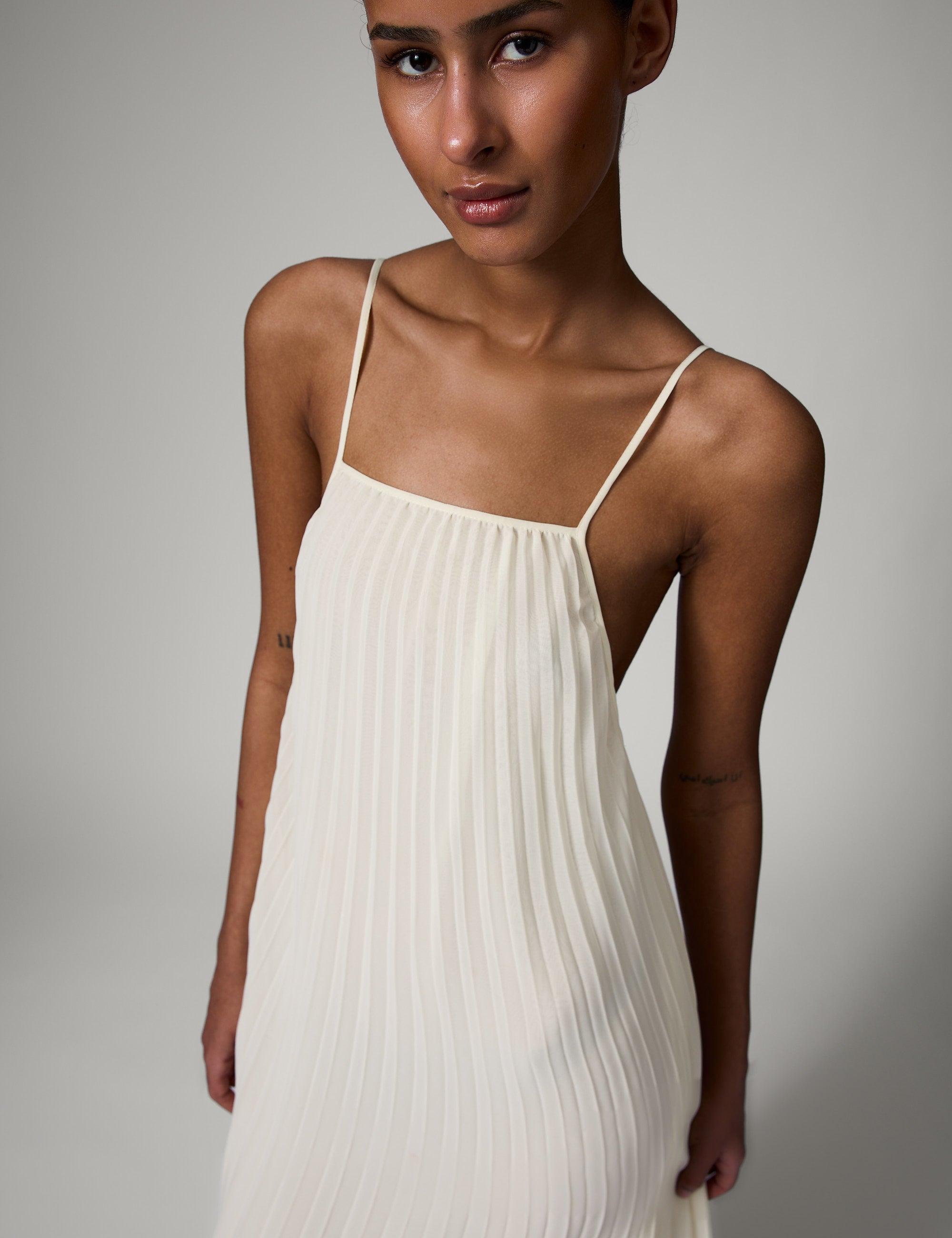 DAY Birger ét Mikkelsen Rona - Chiffon Plisse - Dress Dress 110605 Jet Stream