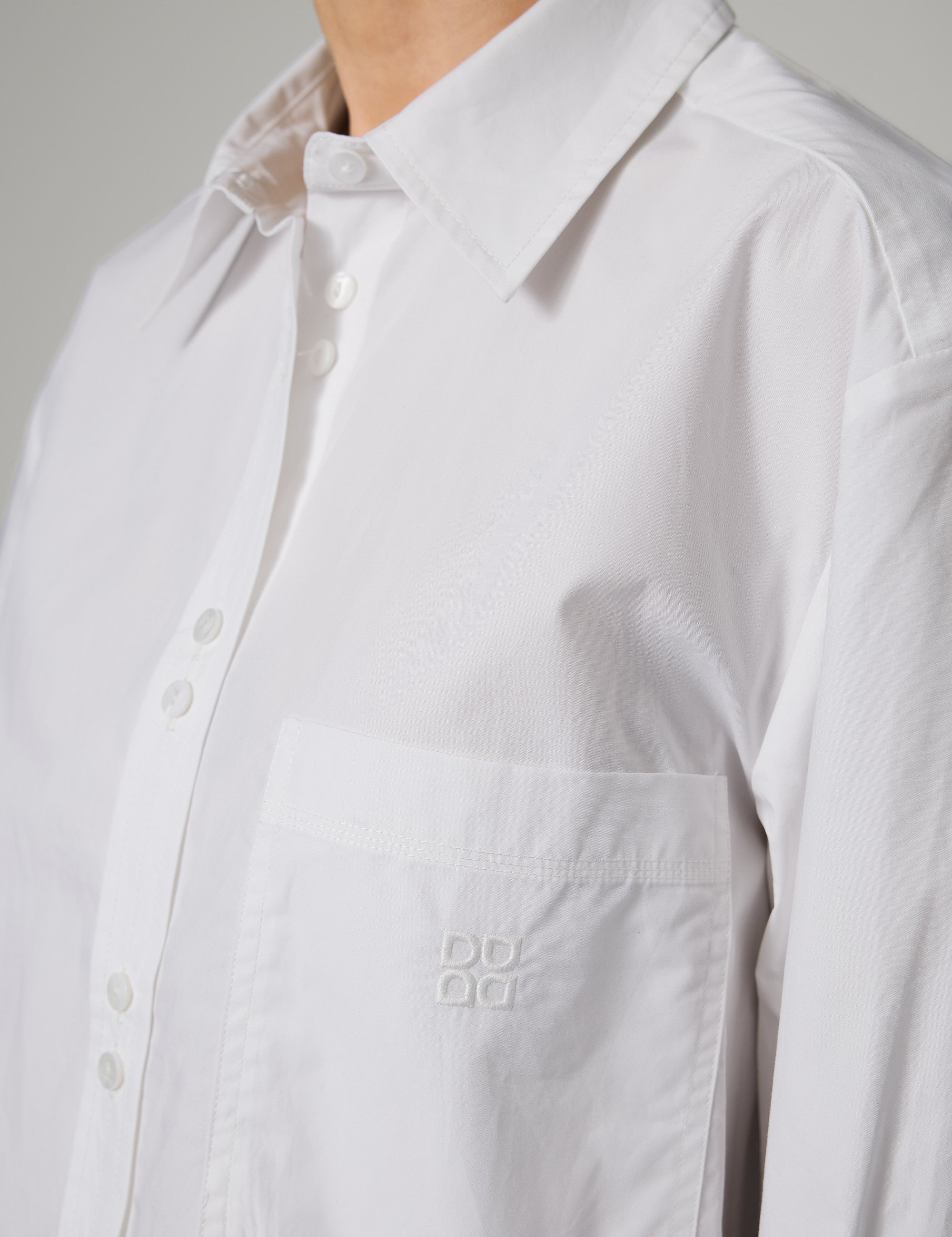 DAY Birger ét Mikkelsen Stella Pocket- Poplina - Shirt Shirt 110601 Bright White
