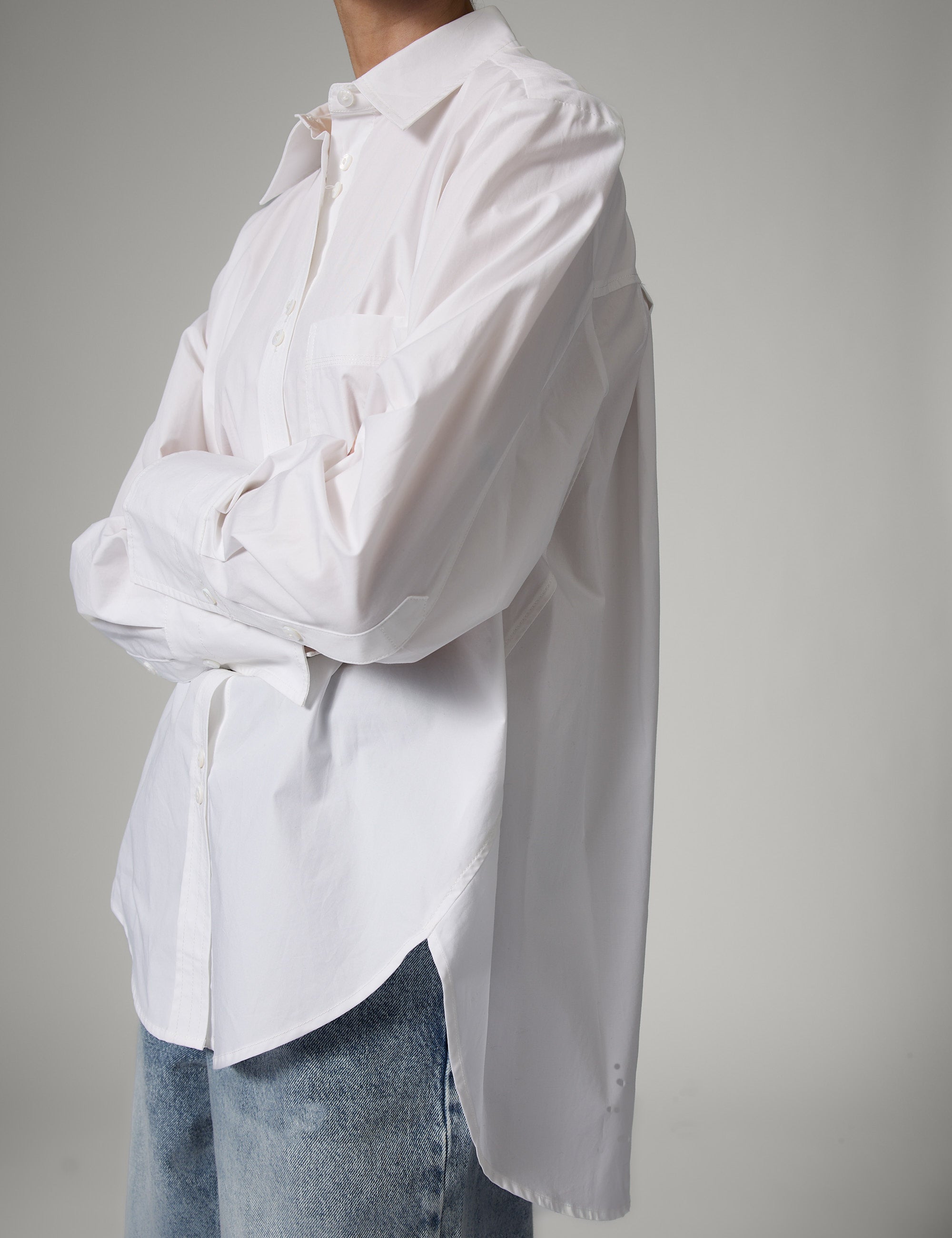 DAY Birger ét Mikkelsen Stella Pocket- Poplina - Shirt Shirt 110601 Bright White