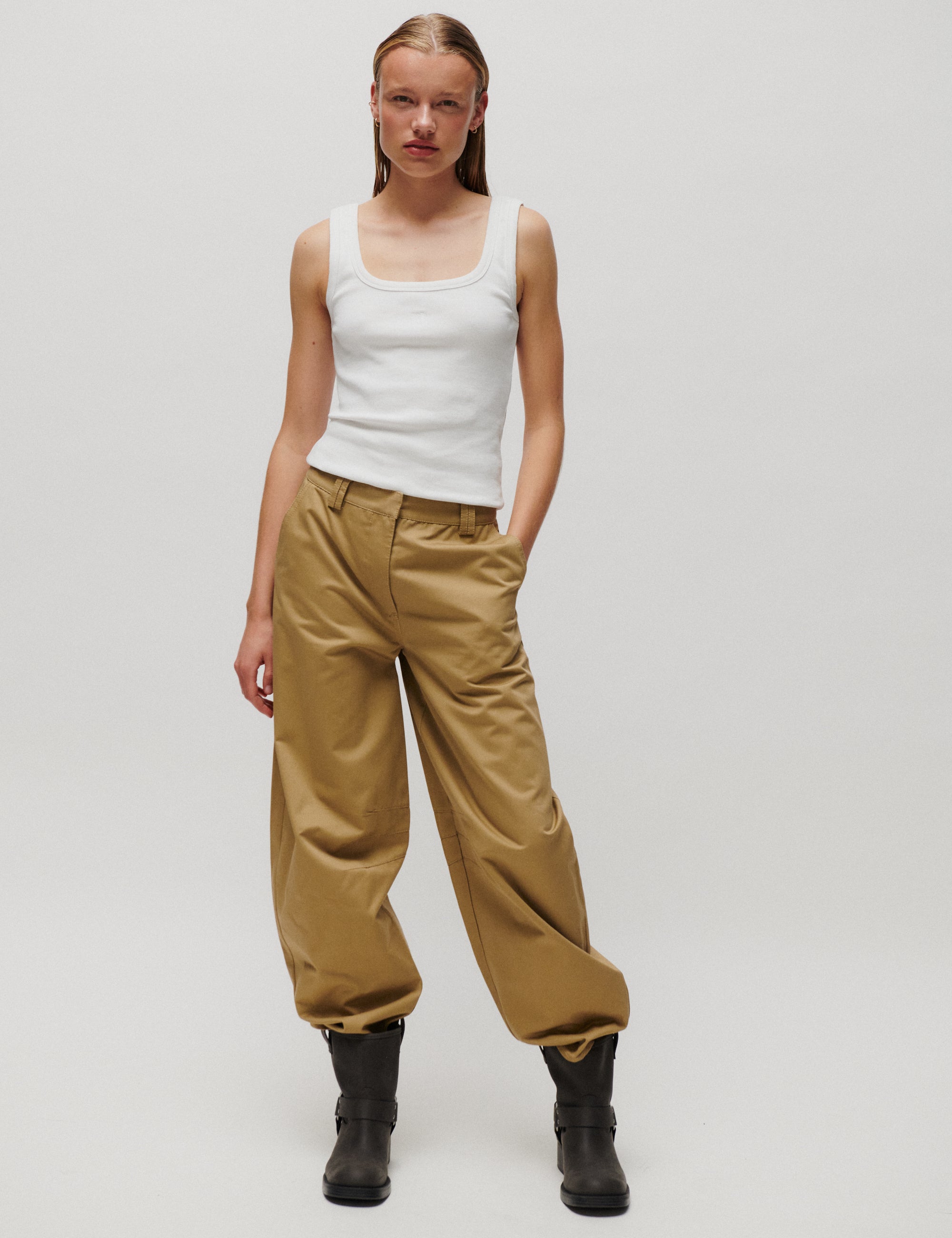 2NDDAY 2NDJimmay - Tactile Cotton - Pants Pants 171115 PETRIFIED OAK