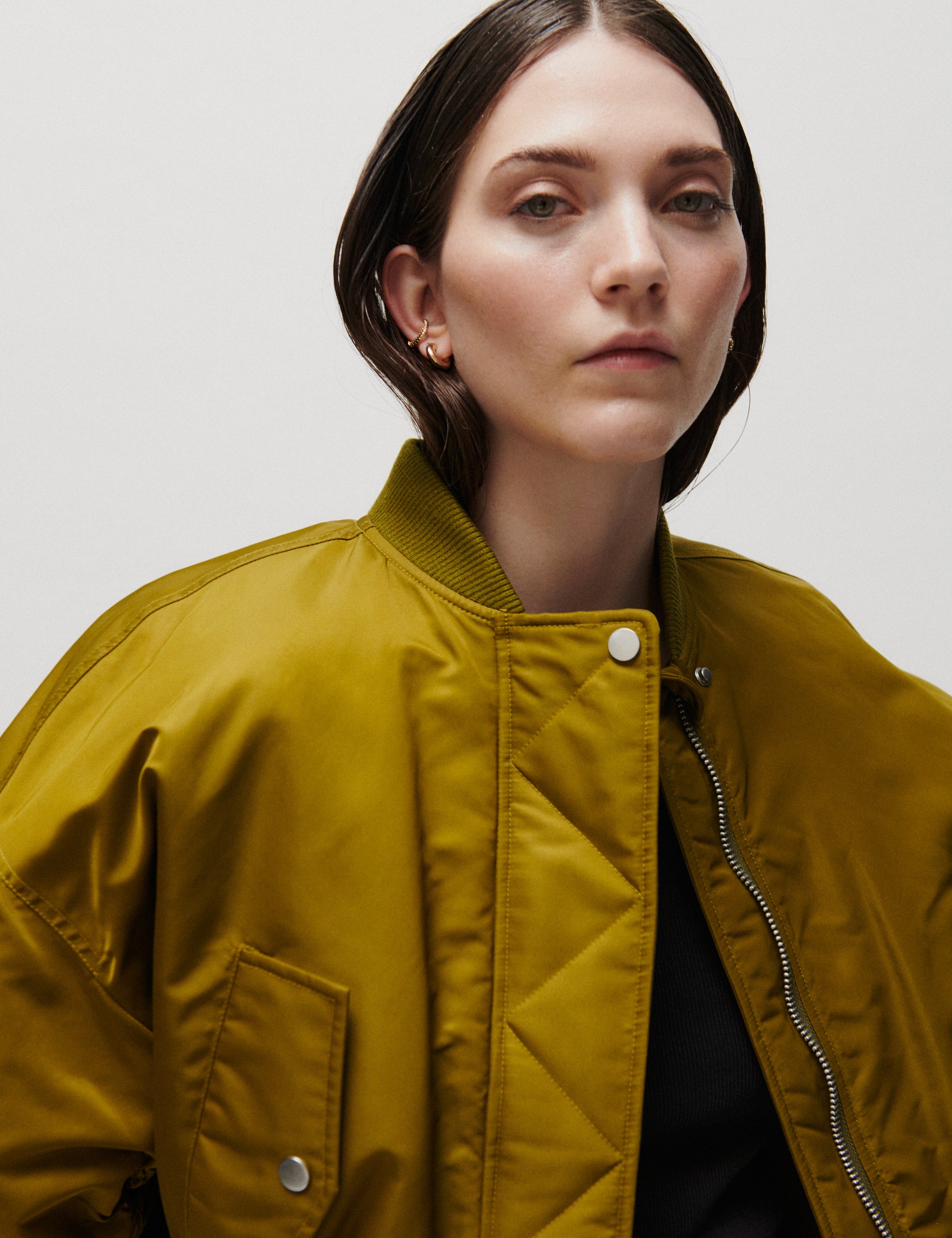 2NDDAY 2NDMir - Heavy Nylon Jacket 180627 Fir Green