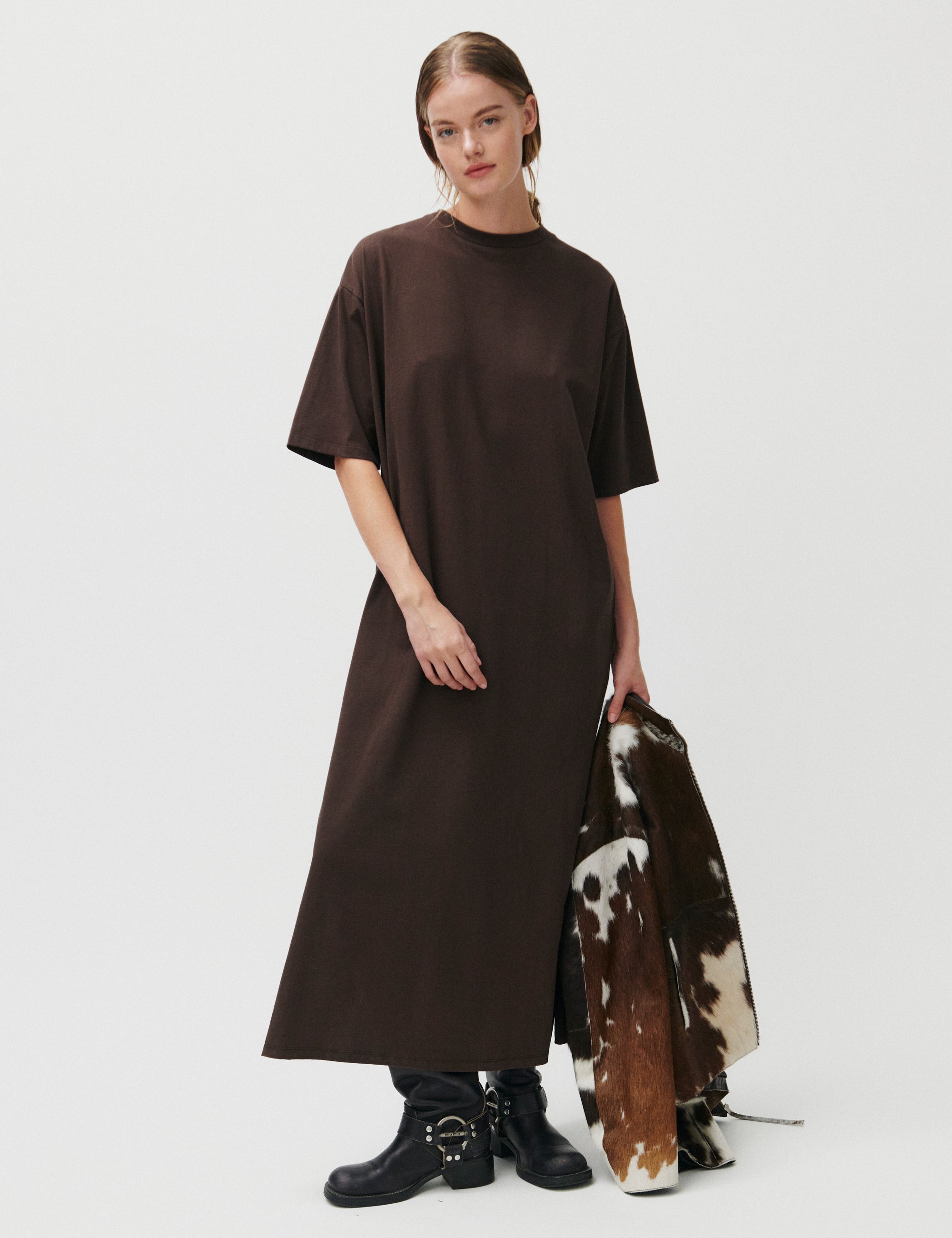 2NDDAY 2ND Aiya - Lightweight Jersey Dress 191016 JAVA