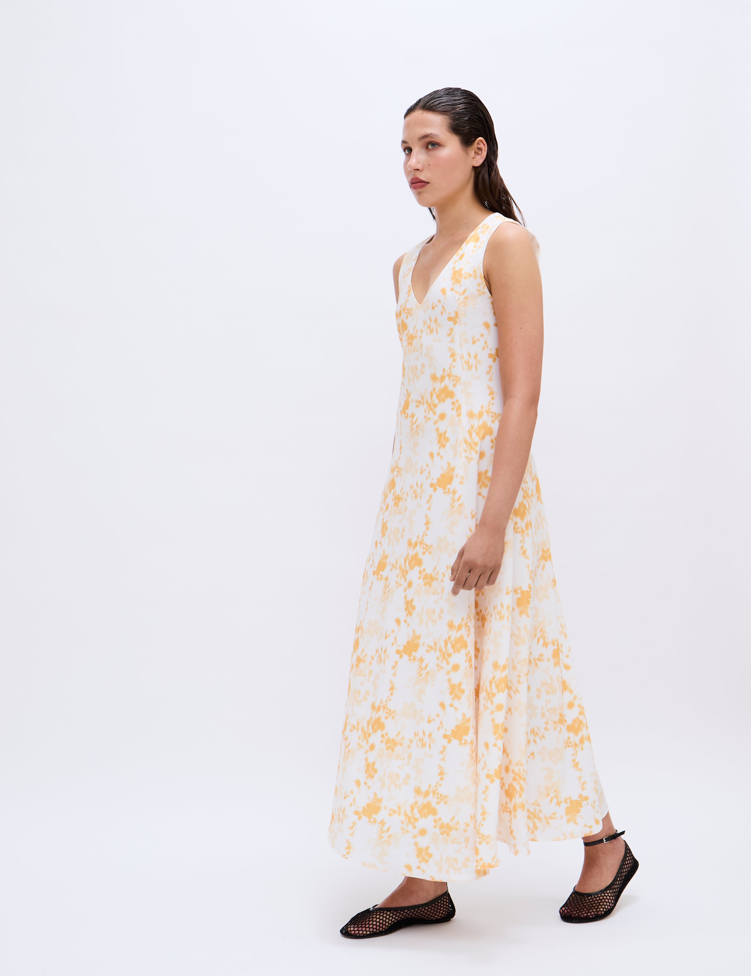 2NDDAY 2ND Albarras - Fine Texture Dress 420141 Saffron Flower