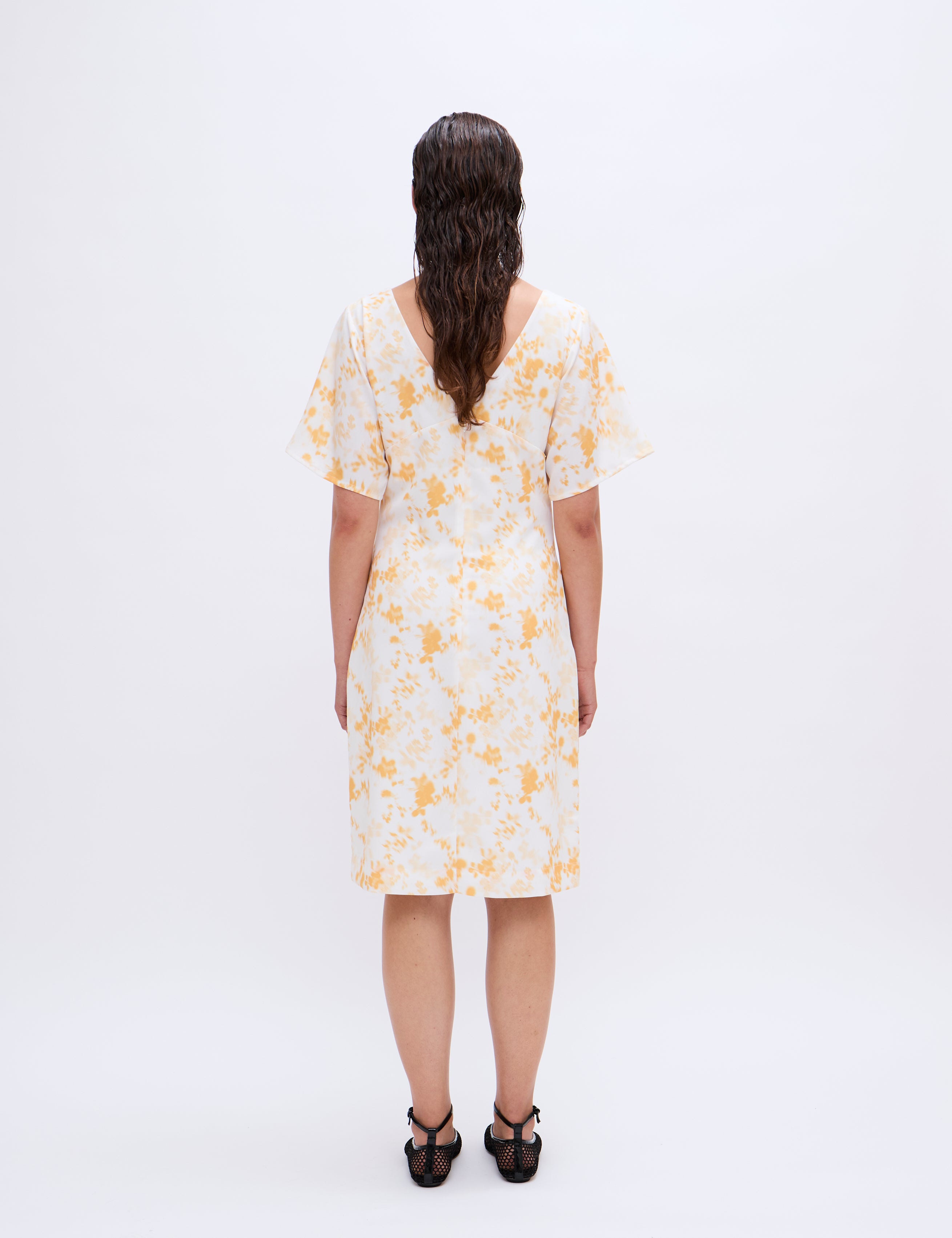 2NDDAY 2ND Audette - Fine Texture Dress 420141 Saffron Flower