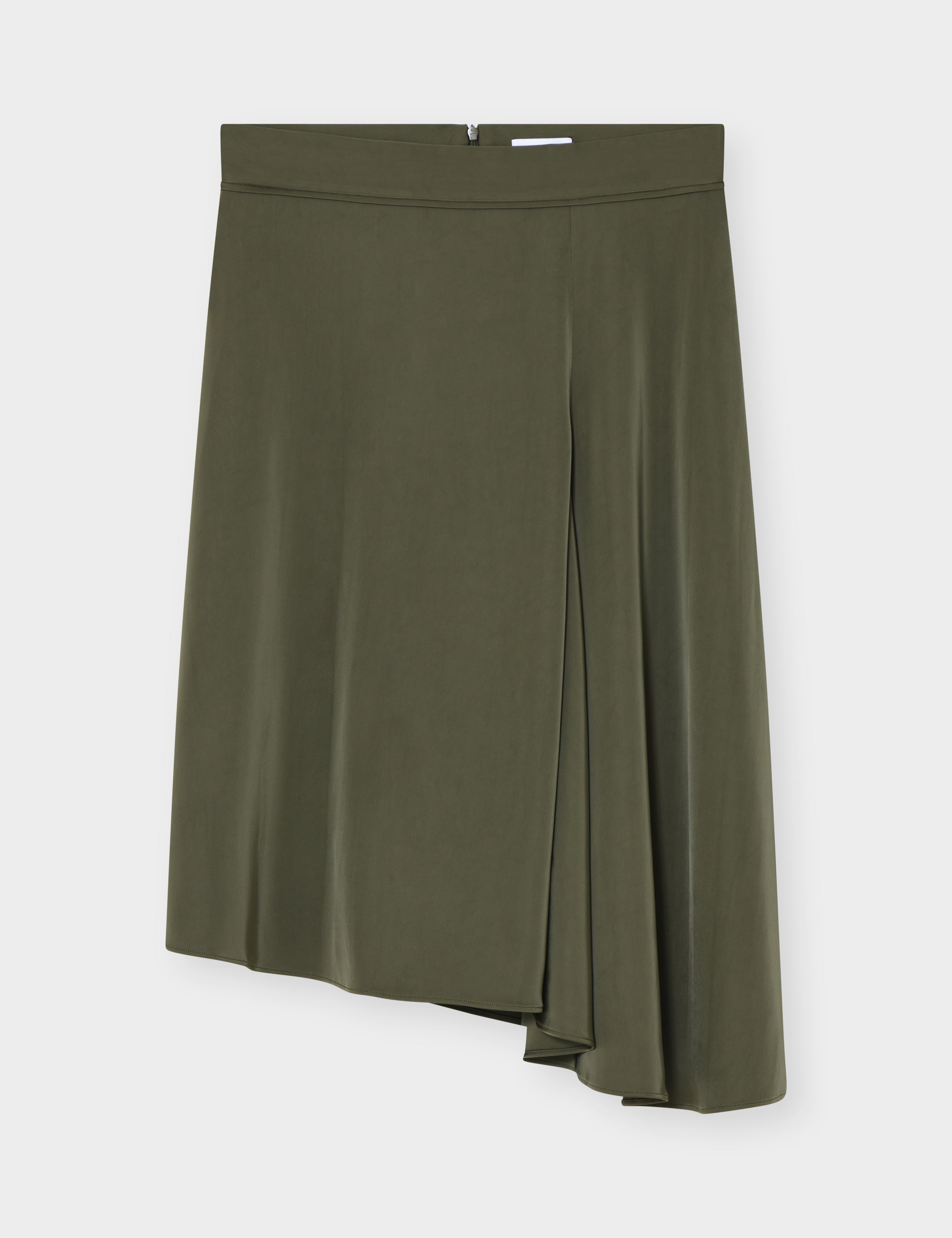 2NDDAY 2ND Barrah - Heavy Satin Skirt 190515 Olive Night