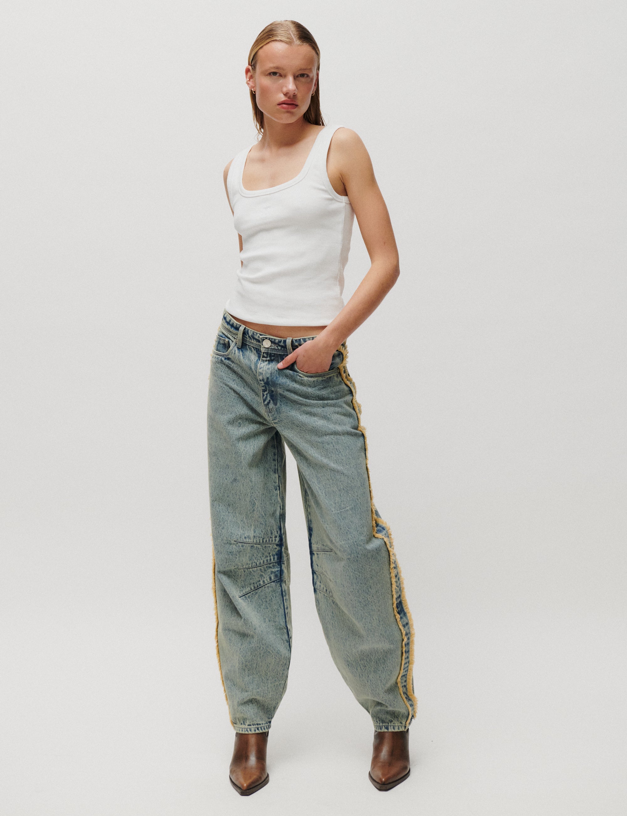 2NDDAY 2ND Bocarra - Vintage Wash - Jeans Jeans D040 Vintage Blue