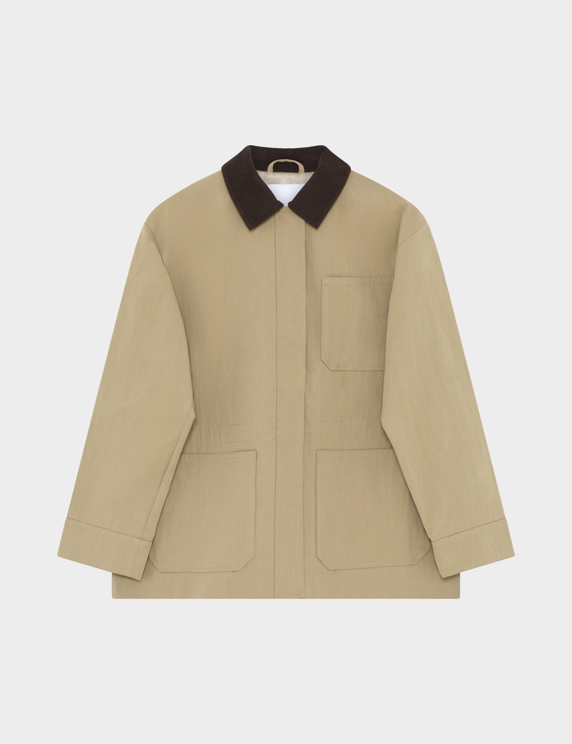 2NDDAY 2ND Bruce - Firm Cotton Jackets 171022 Kelp