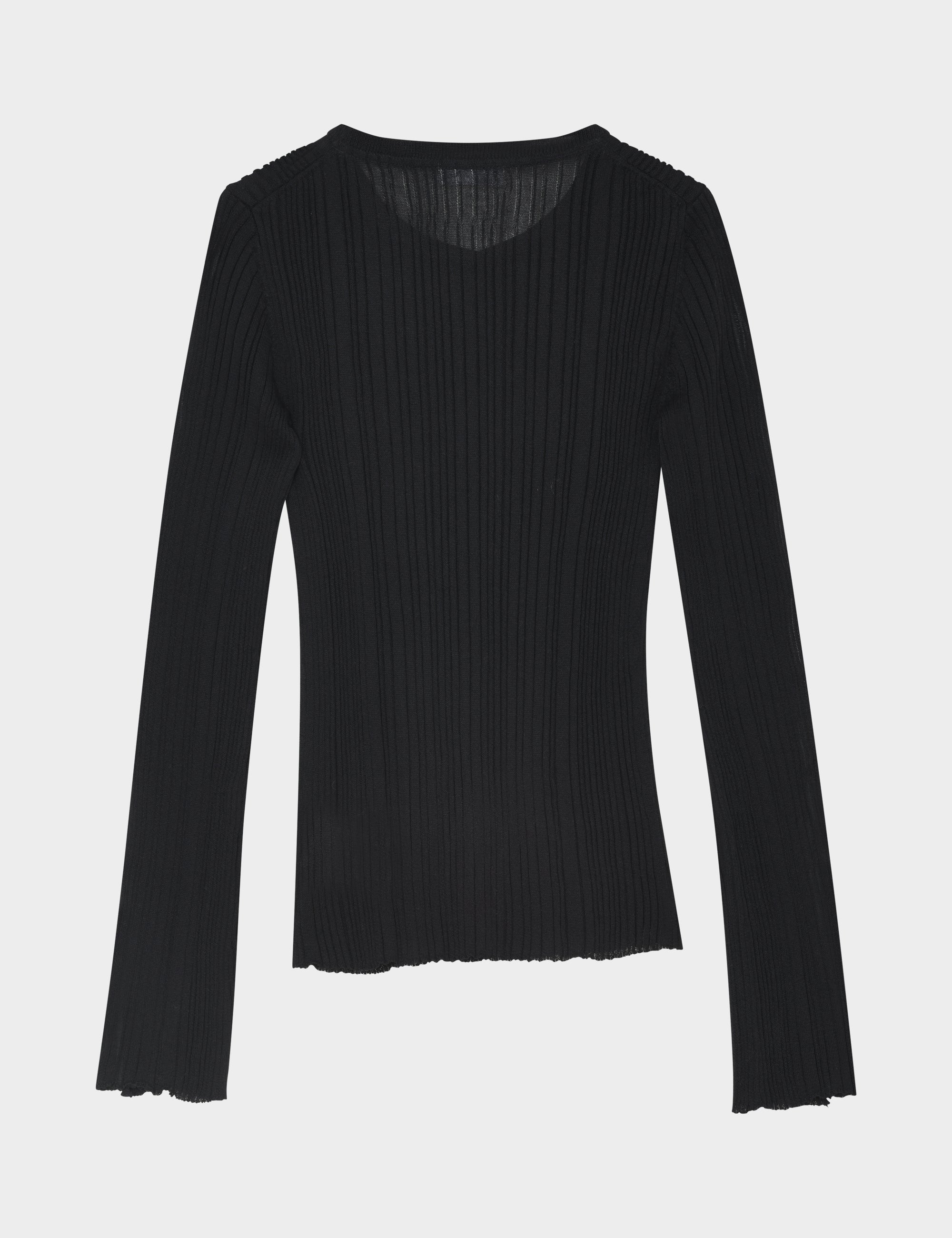 2NDDAY 2ND Cammy - Firm Shine Knit - Pullover Pullover 190303 Black