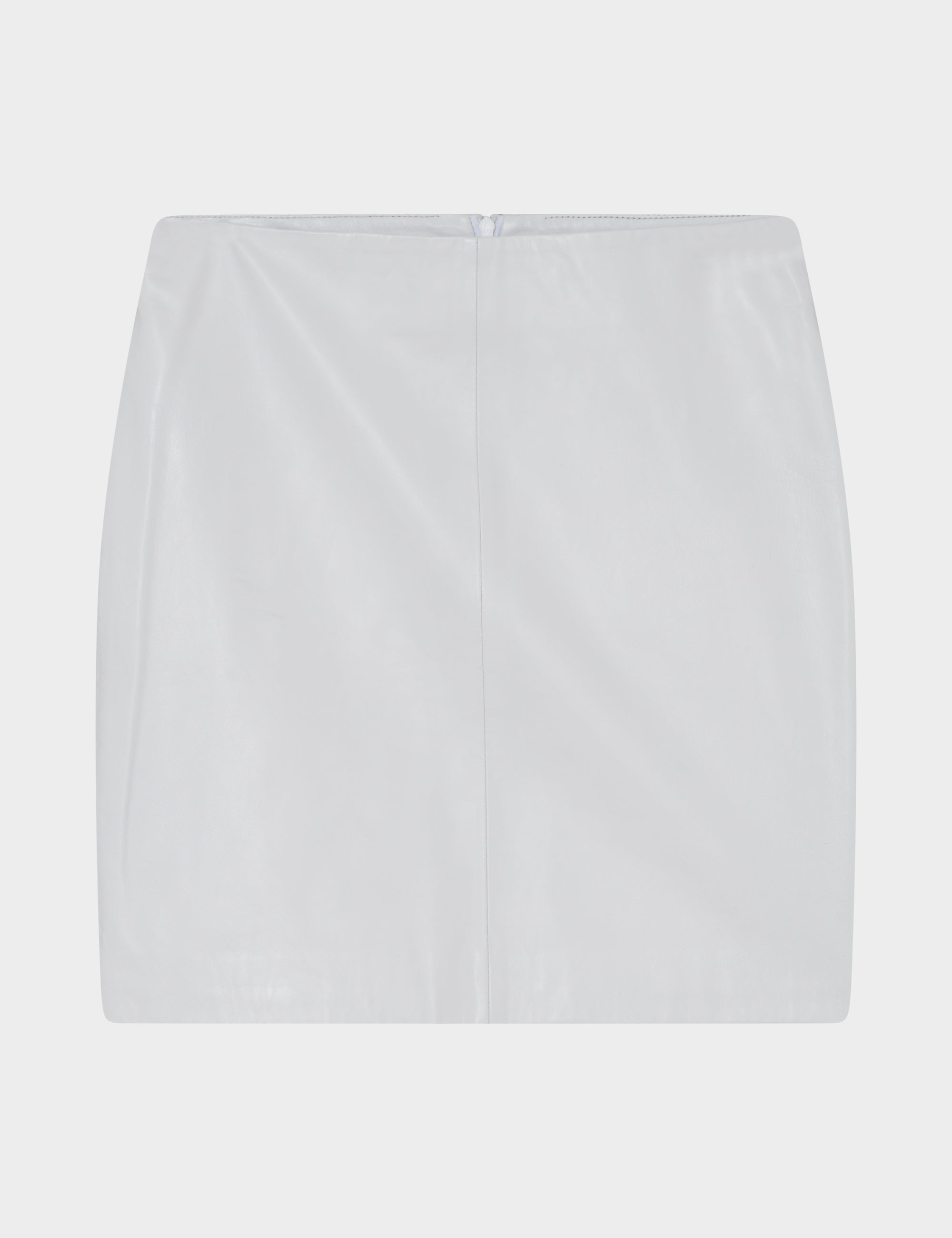 2NDDAY 2ND Ceciliana - Classic Leather Skirt 111001 WHITE ALYSSUM