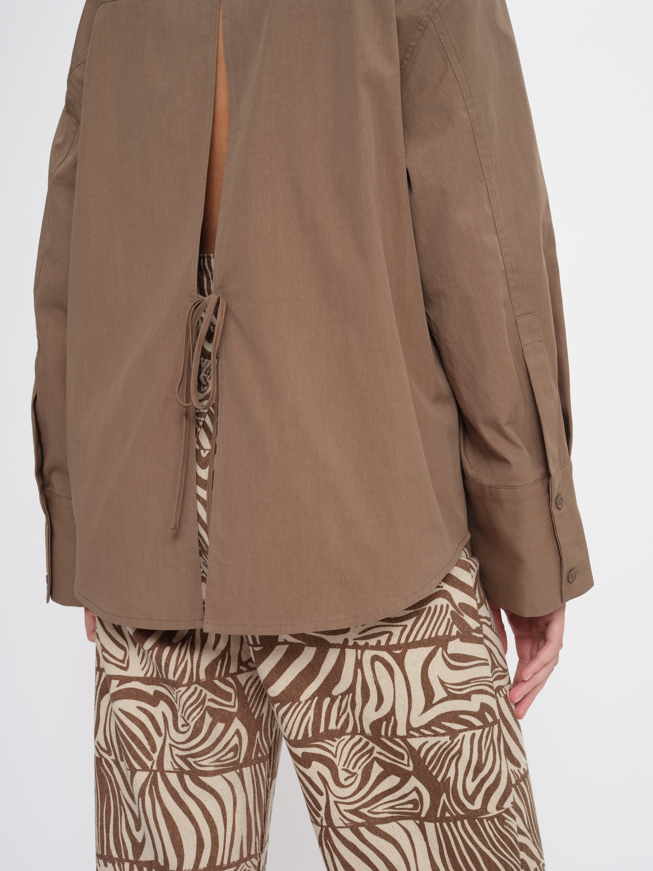 2NDDAY 2ND Clarome - Fine Crispy poplin Shirts & Blouses 181112 Walnut