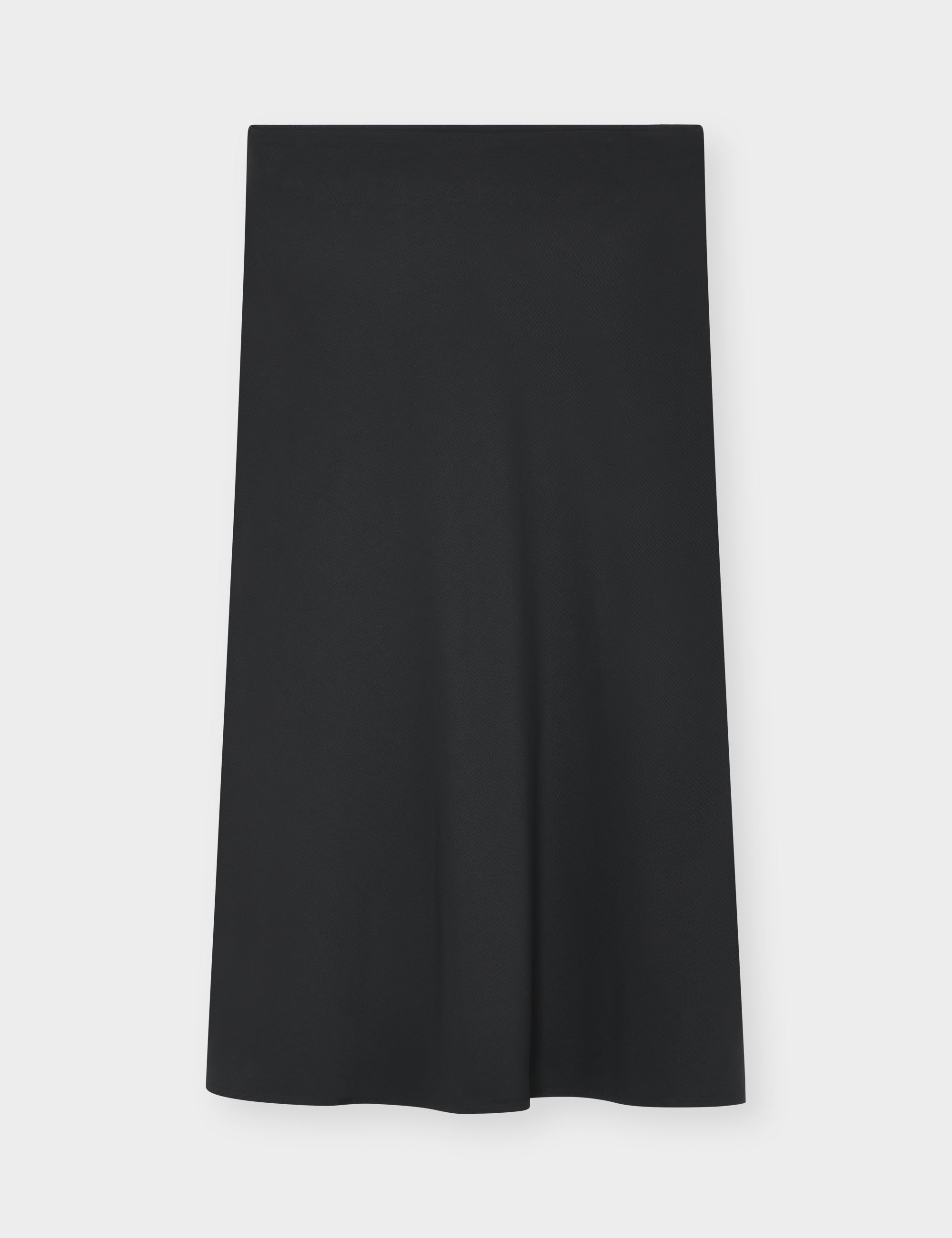 2NDDAY 2ND Clea - Fluid Twill Skirt 190303 BLACK