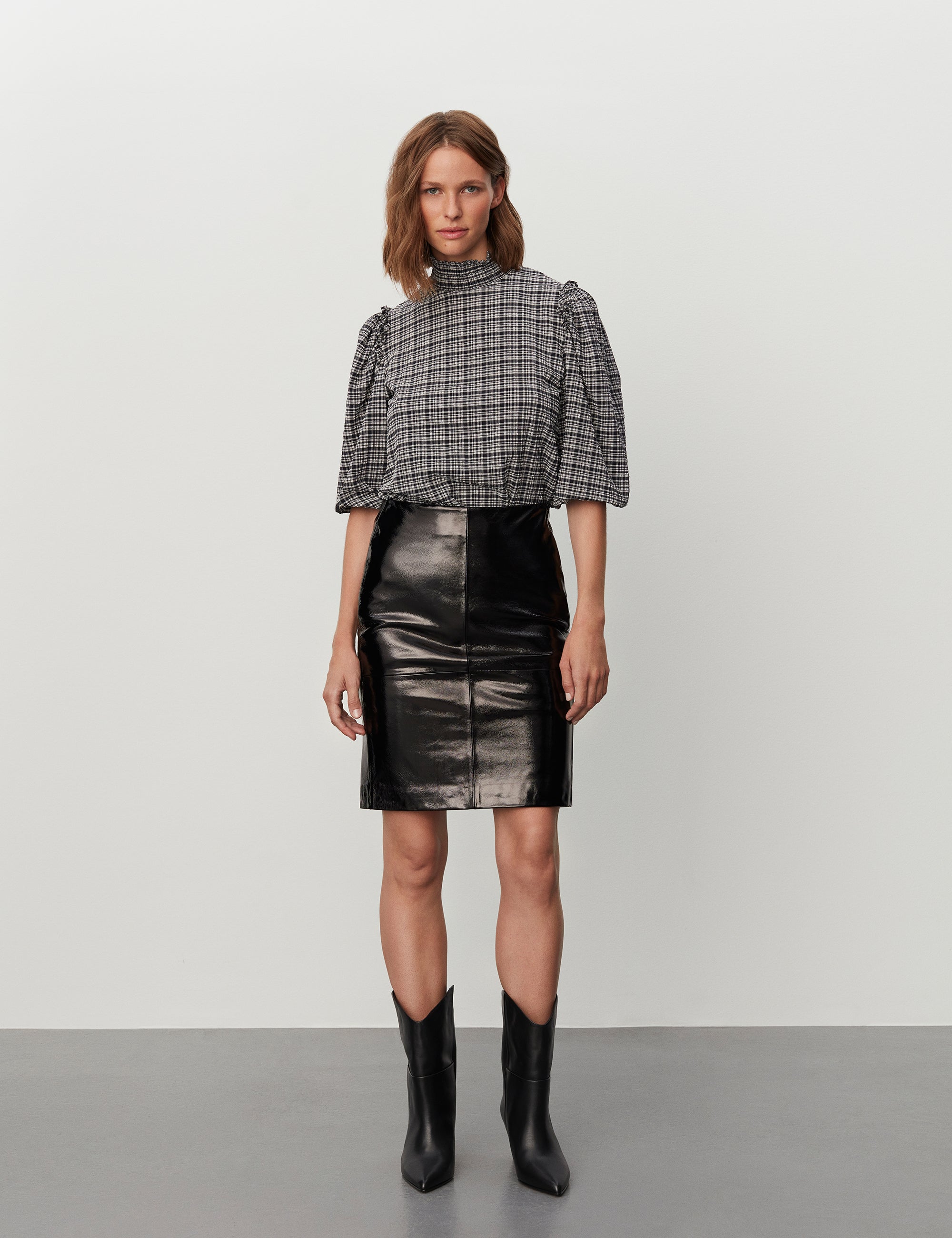 2NDDAY 2ND Edition Cecilia Skirt 194008 Meteorite (Black)