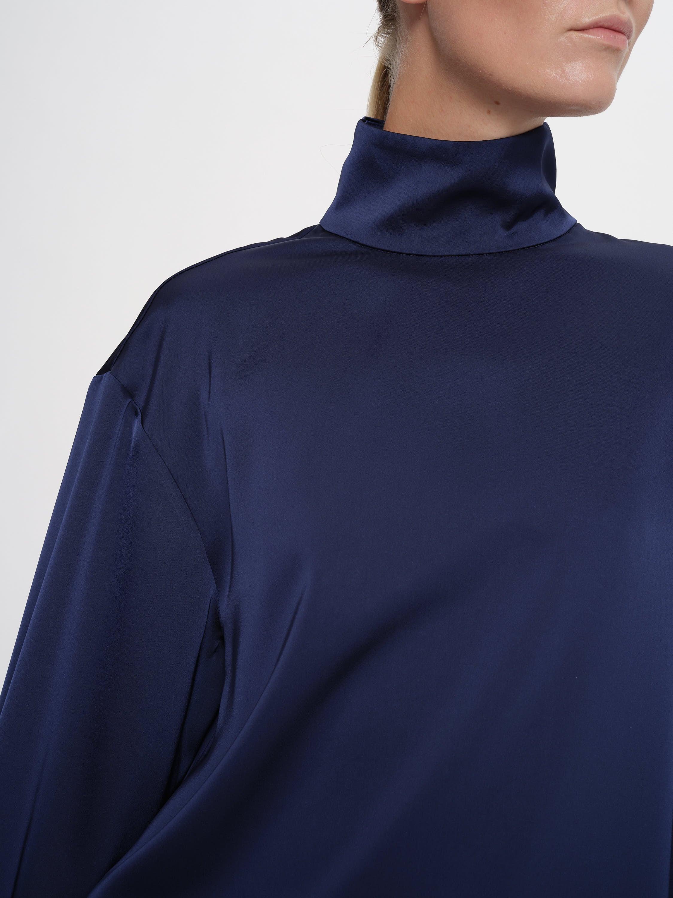 売れ筋商品|||セカンド デイ シャツ レディース トップス FRANCISCA - Blouse - medieval blue 2ND Francisca - Heavy Satin - Medieval Blue