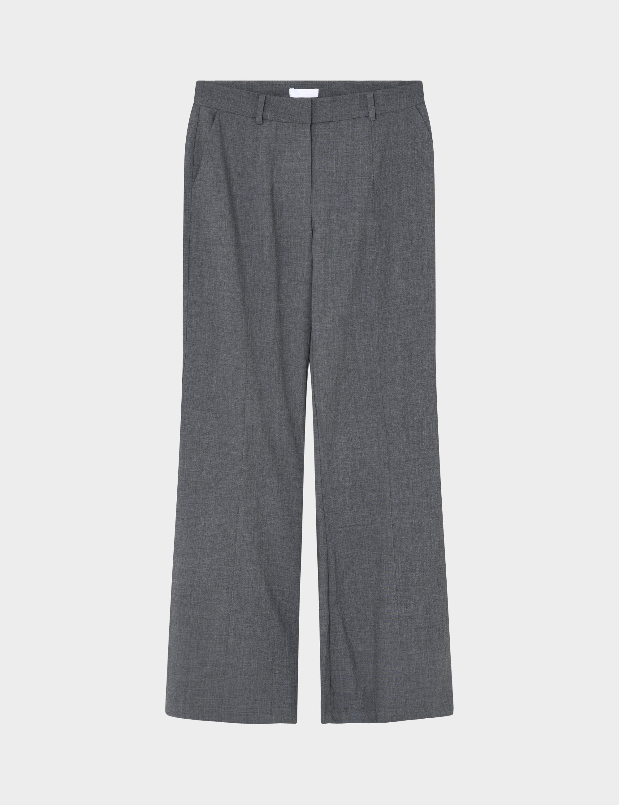 2NDDAY 2ND Hattoria - Melange Suiting Pants 420129 Light Grey Melange