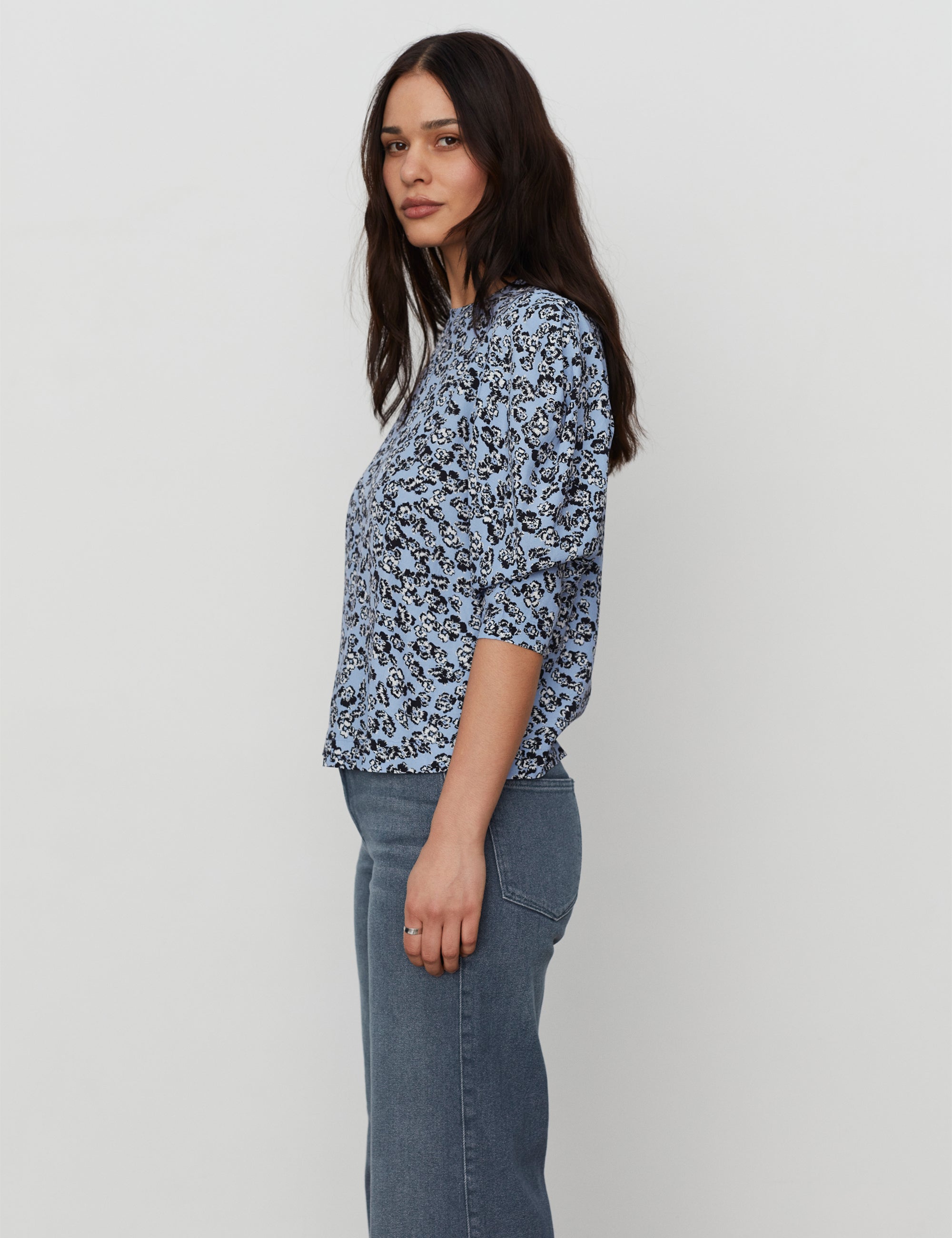 2NDDAY 2ND Henrietta Shirt Shirts & Blouses 420052 Blossom Blue