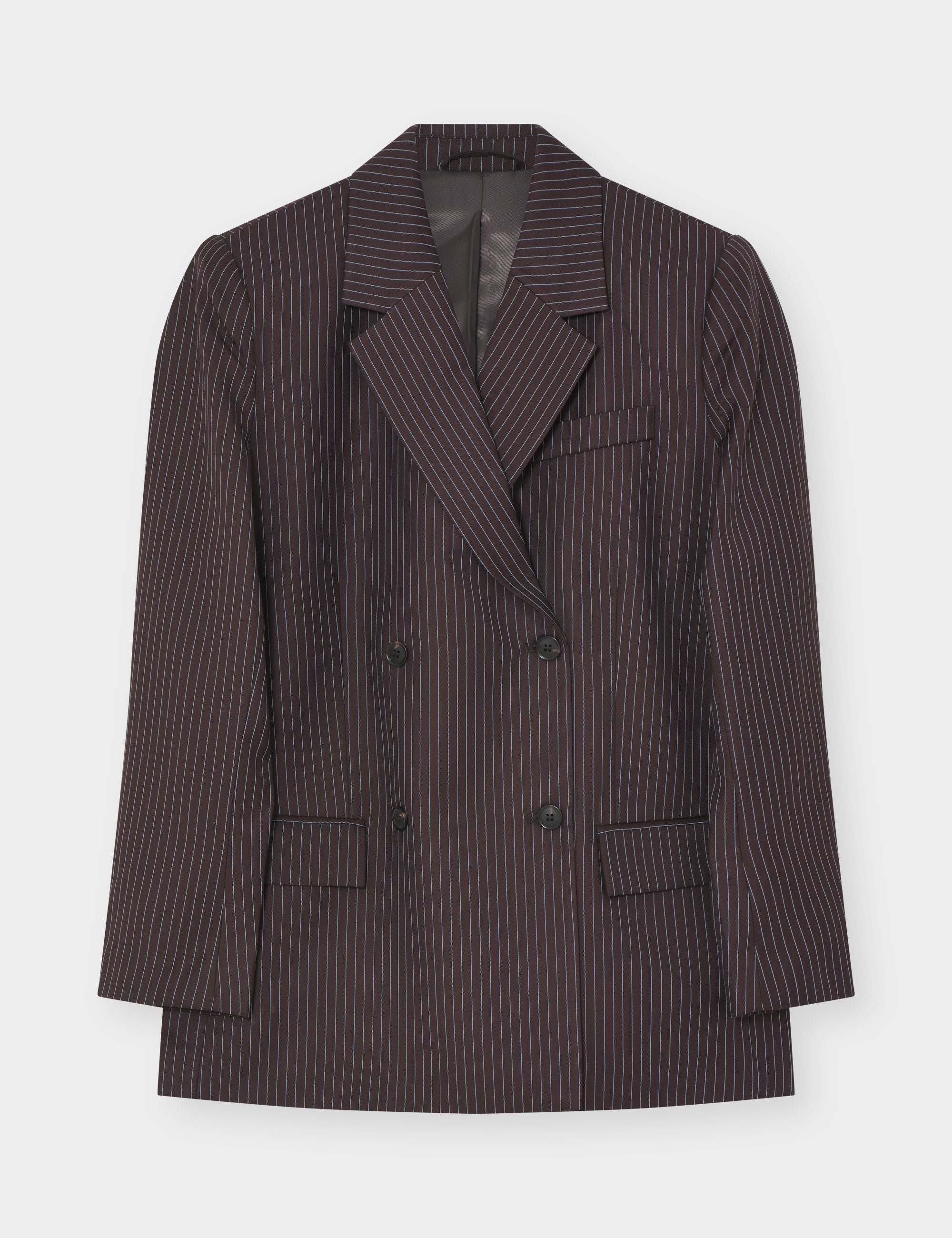 2NDDAY 2ND Herman - Pinstripes Blazer 191016 JAVA
