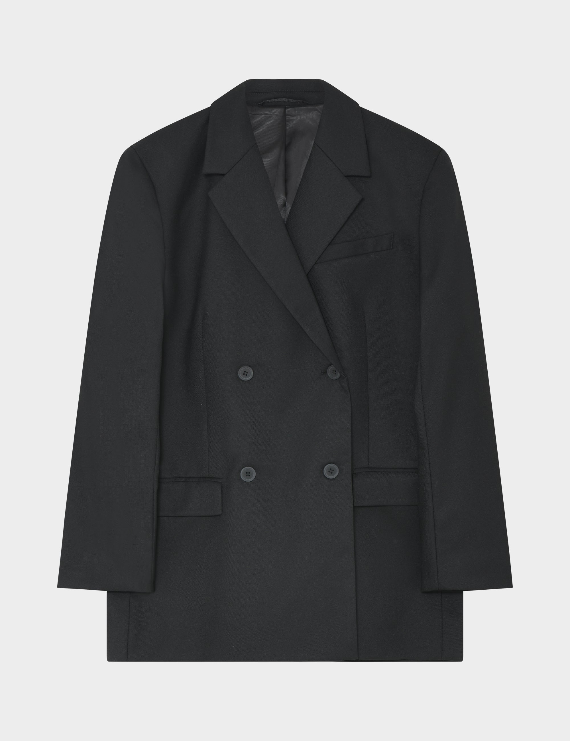 2NDDAY 2ND Herman - Tailoring Blazer 194008 Meteorite (Black)