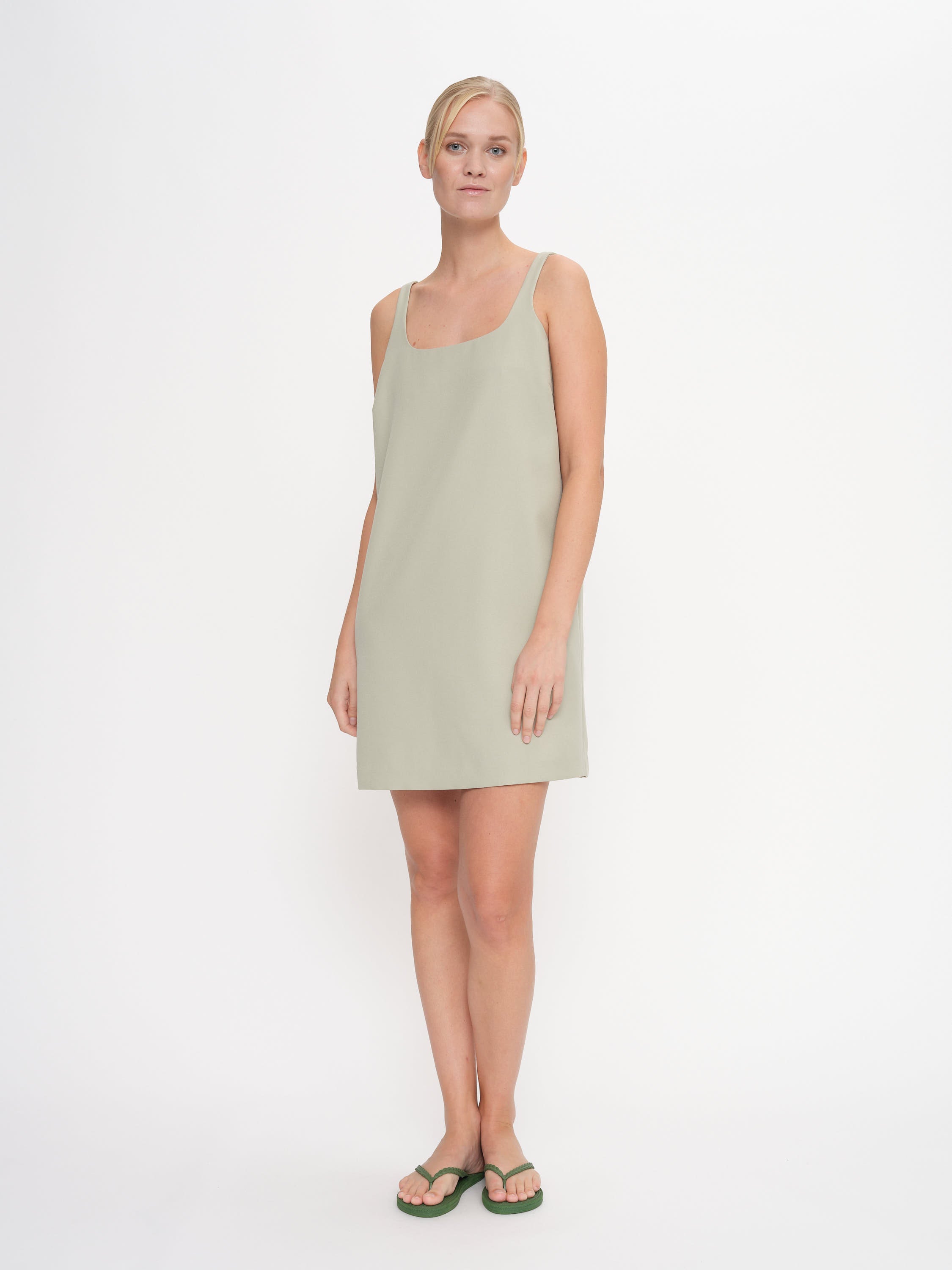 2NDDAY 2ND Kimm - Fine Tailoring Dress 160110 Desert Sage