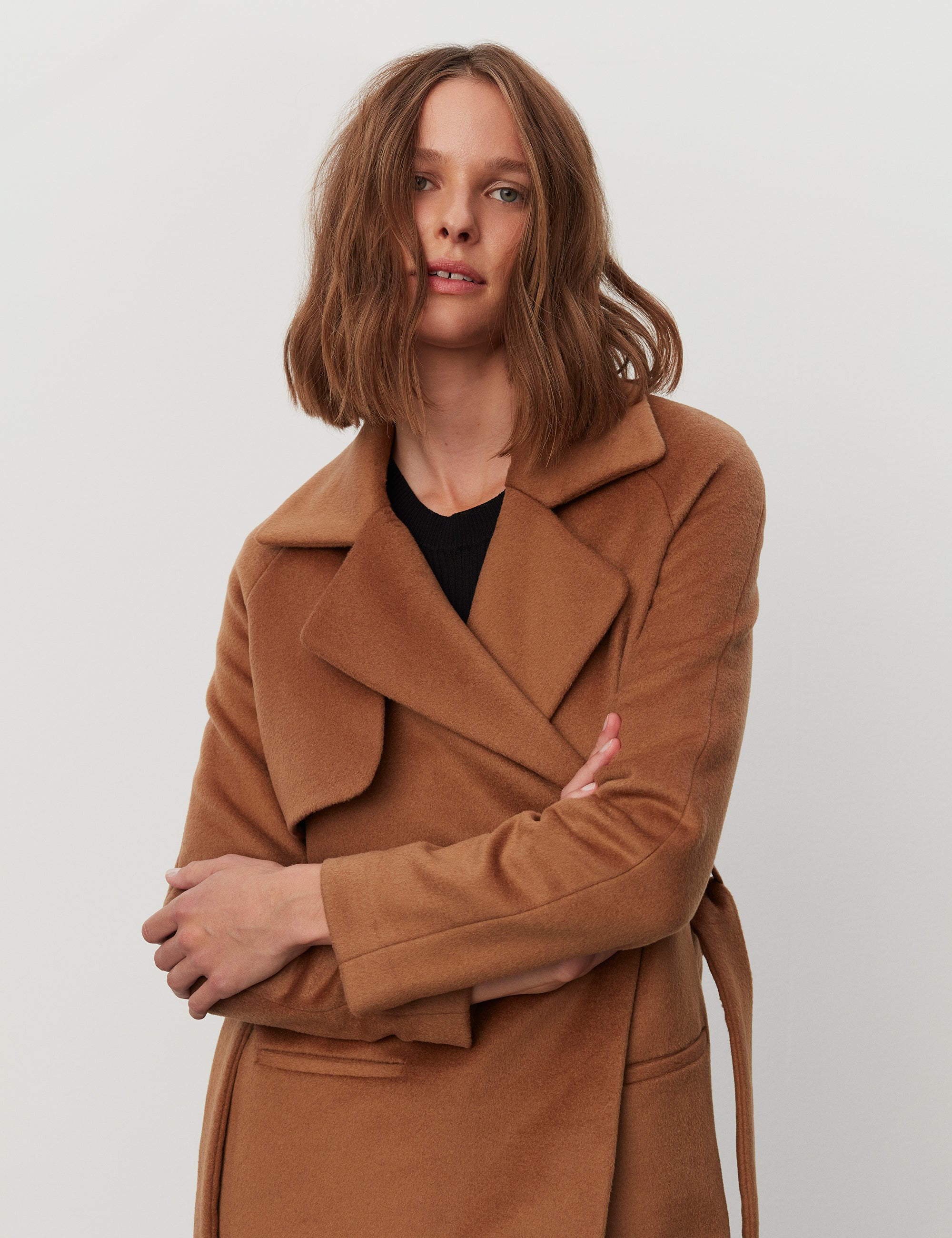 2NDDAY 2ND Livia Coats 10004 Golden Camel