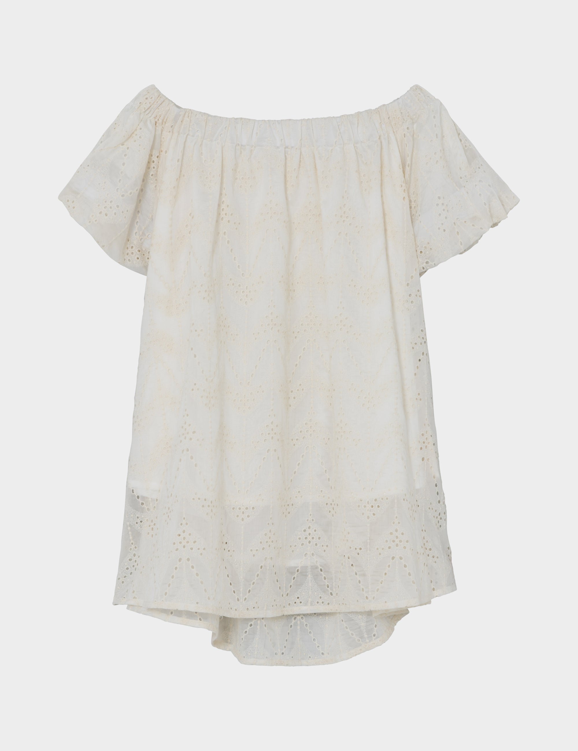 2NDDAY 2ND Marsha - Airy Anglaise Dress 114001 Brilliant White