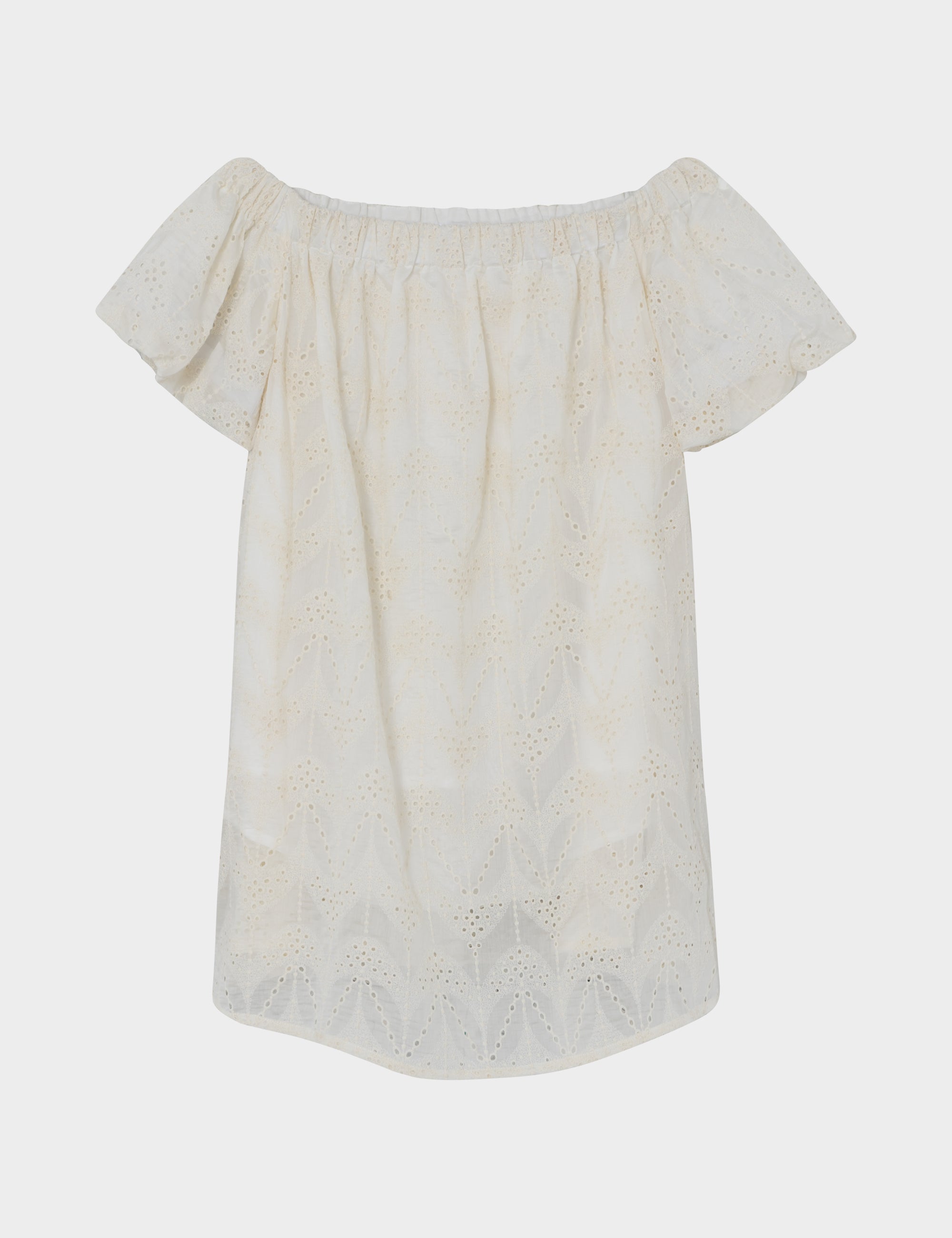 2NDDAY 2ND Marsha - Airy Anglaise Dress 114001 Brilliant White