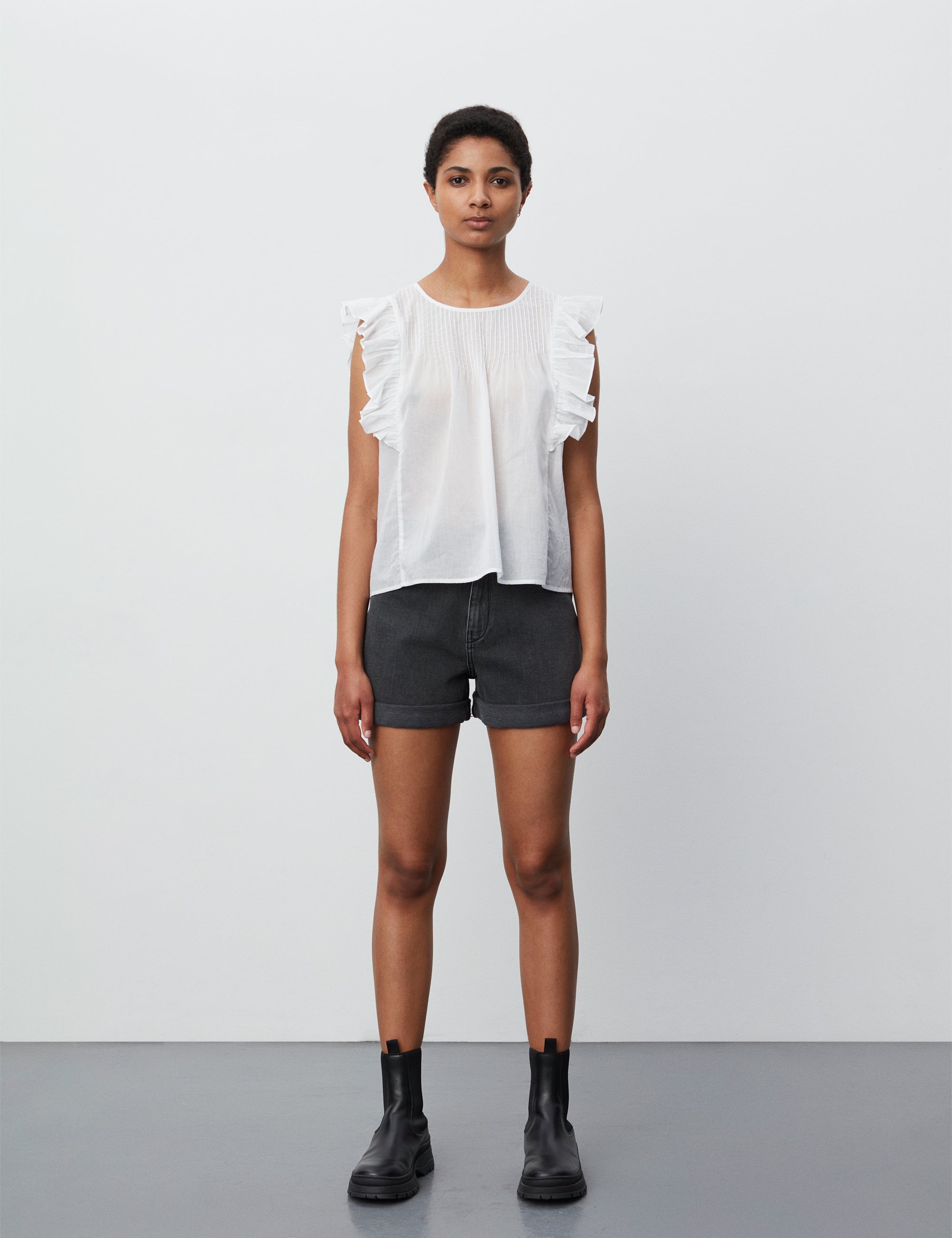 2NDDAY 2ND Martina Shirt Tops & T-Shirts 110601 Bright White