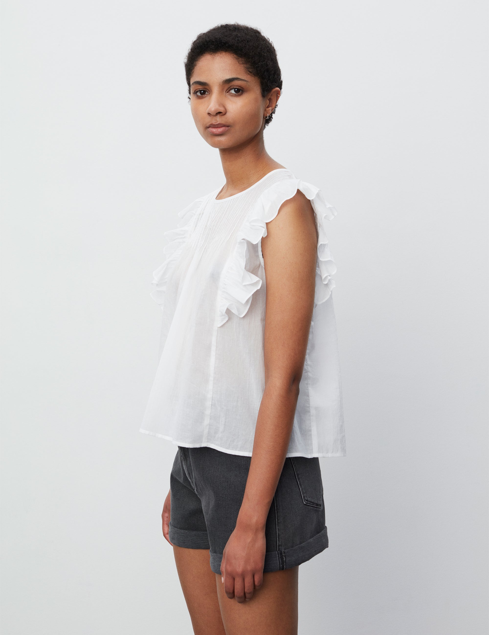 2NDDAY 2ND Martina Shirt Tops & T-Shirts 110601 Bright White