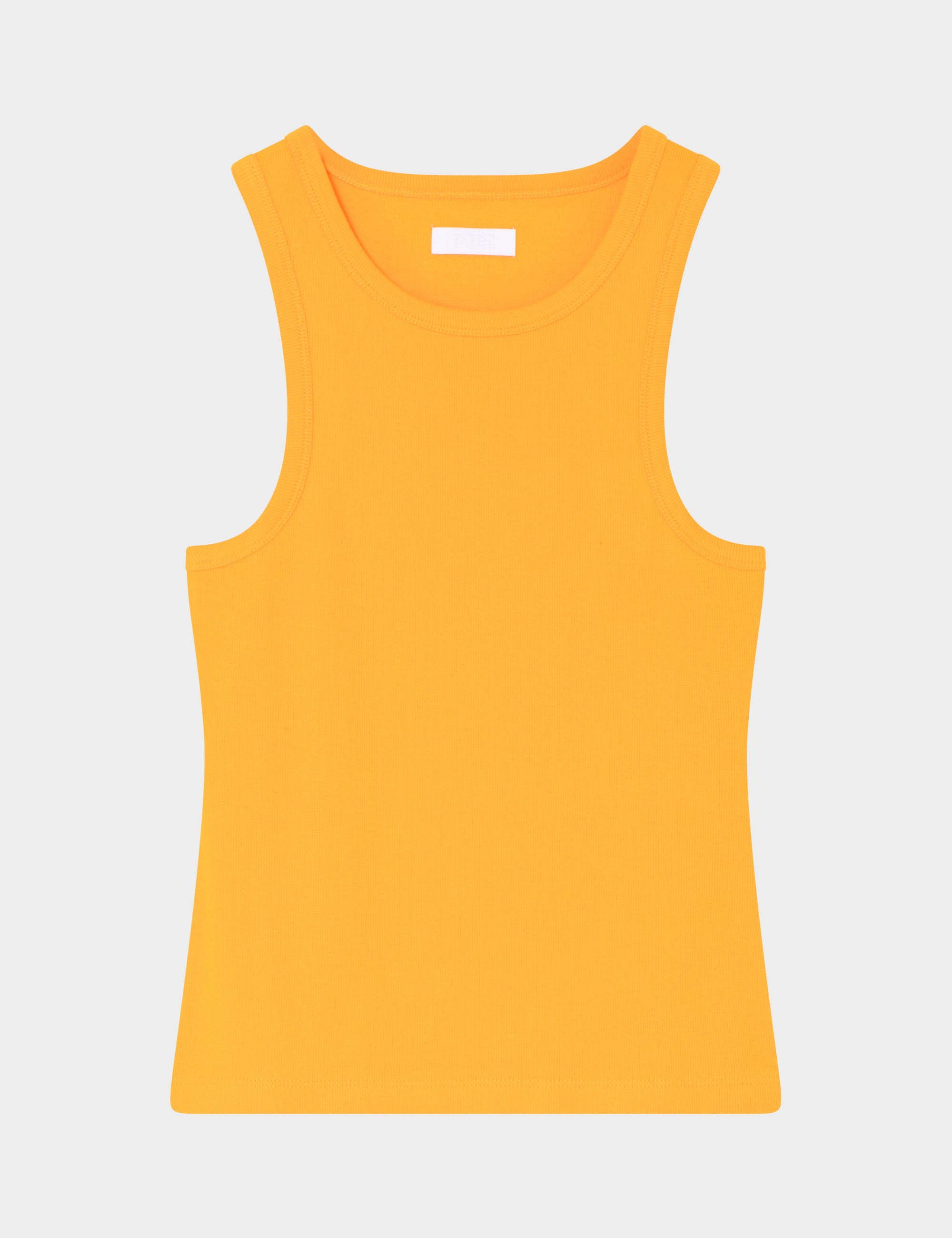 2NDDAY 2ND Purity TT - Daily Cotton Rib Tops & T-Shirts 141064 SAFFRON
