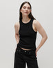 2ND Purity TT - Daily Cotton Rib - Top - Black