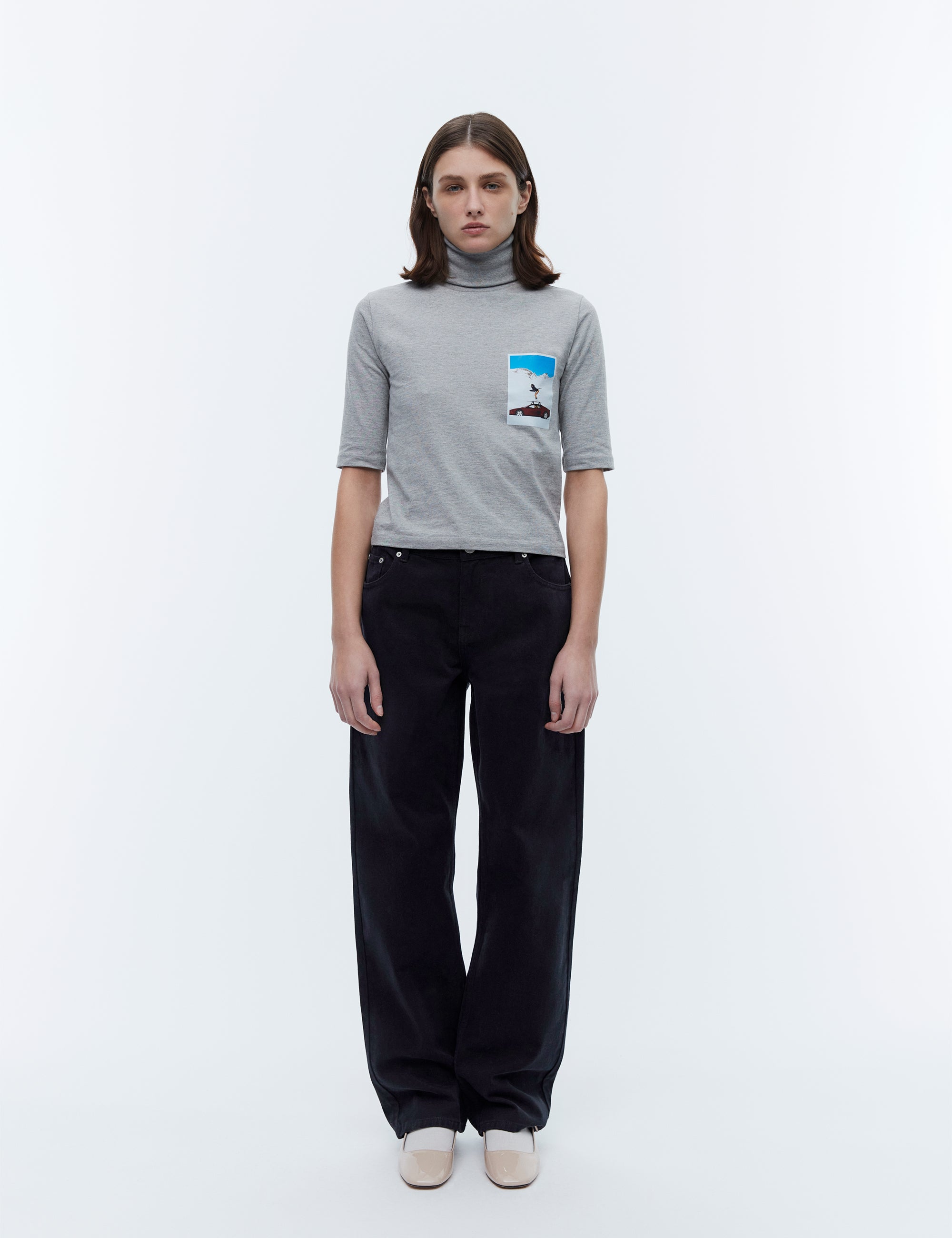 2NDDAY 2ND Raphael TT - Heavy Twill Pants 194008 Meteorite (Black)