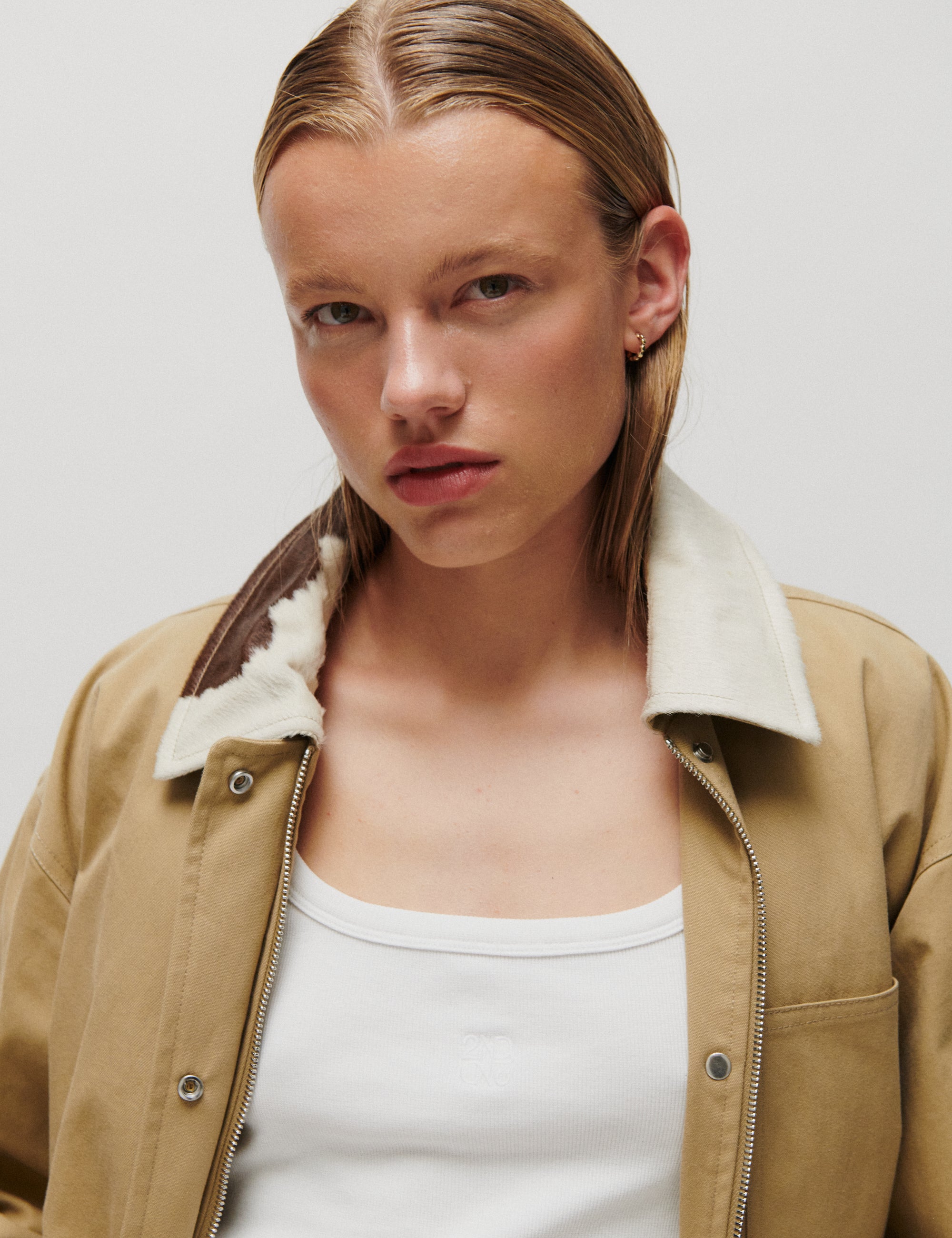 2NDDAY 2ND Spencer - Firm Cotton - Jacket Jacket 181022 ERMINE