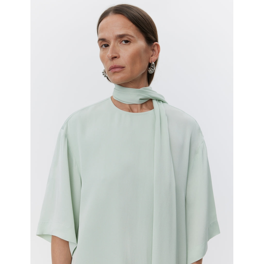 DAY Birger ét Mikkelsen Alaia - Matte Crepe Dress 05039 Green Lily